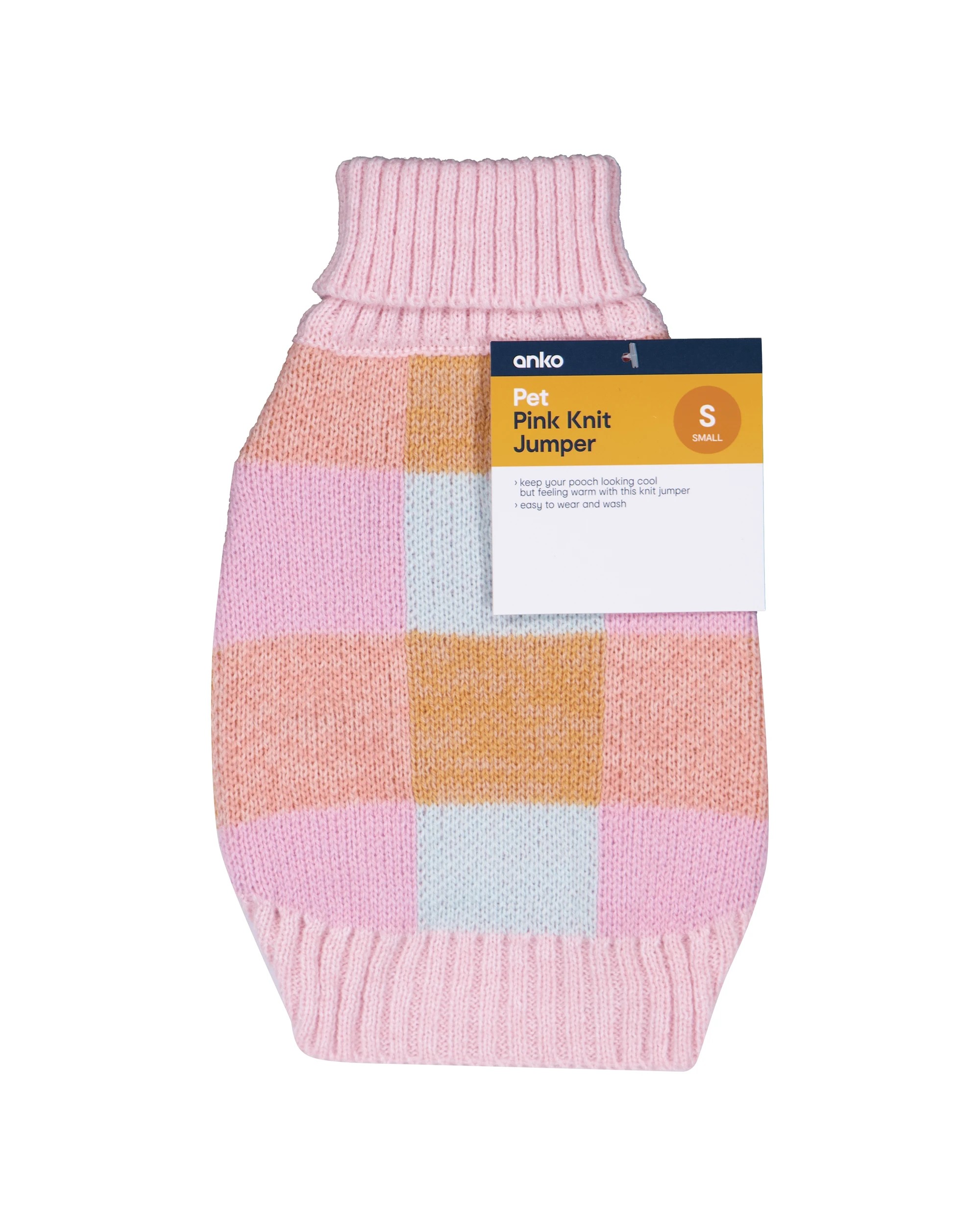 8 Pet Pink Knit Jumper - Small, 8 of 8