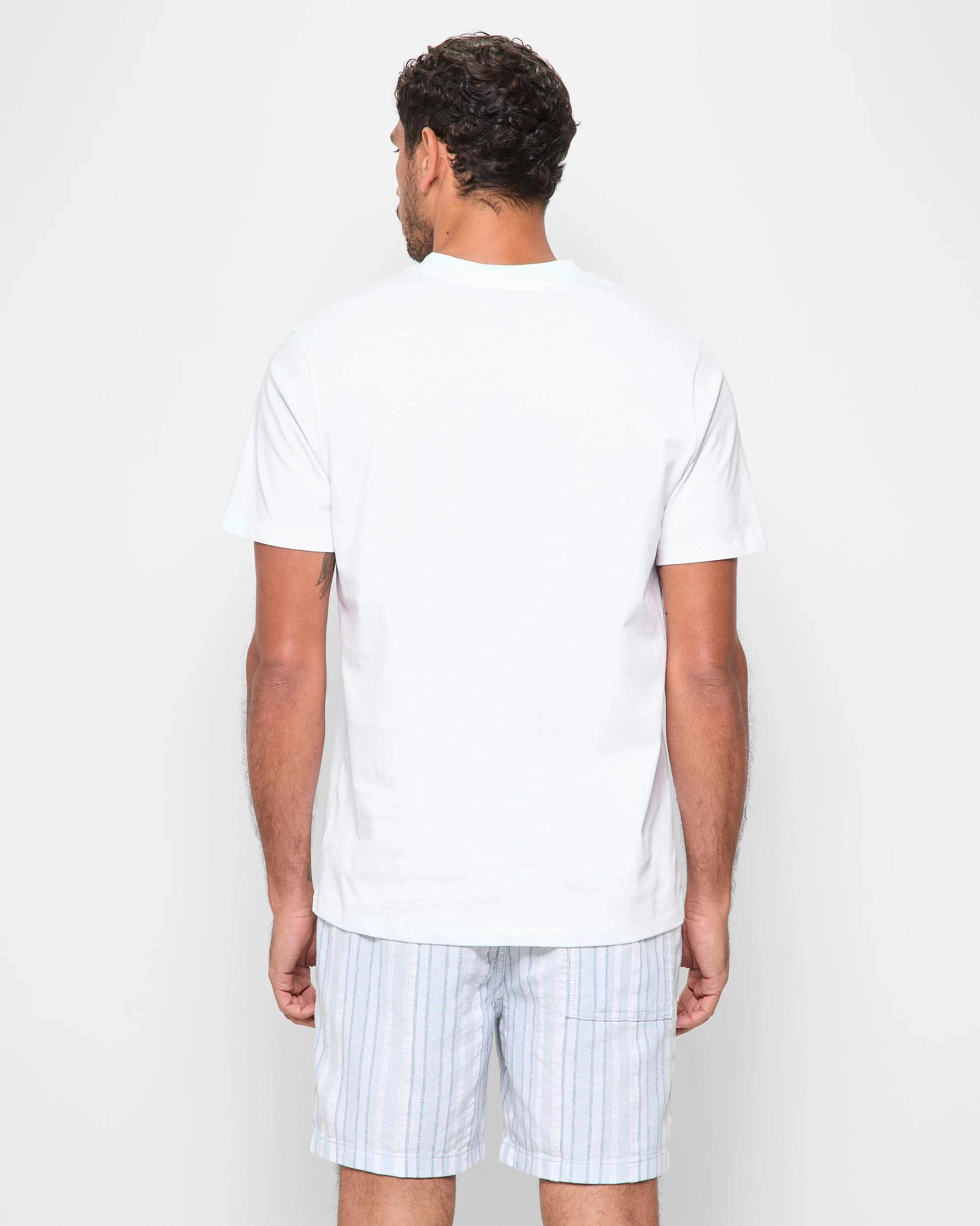 4 Target Australian Cotton V-Neck T-Shirt WHITE, 4 of 5