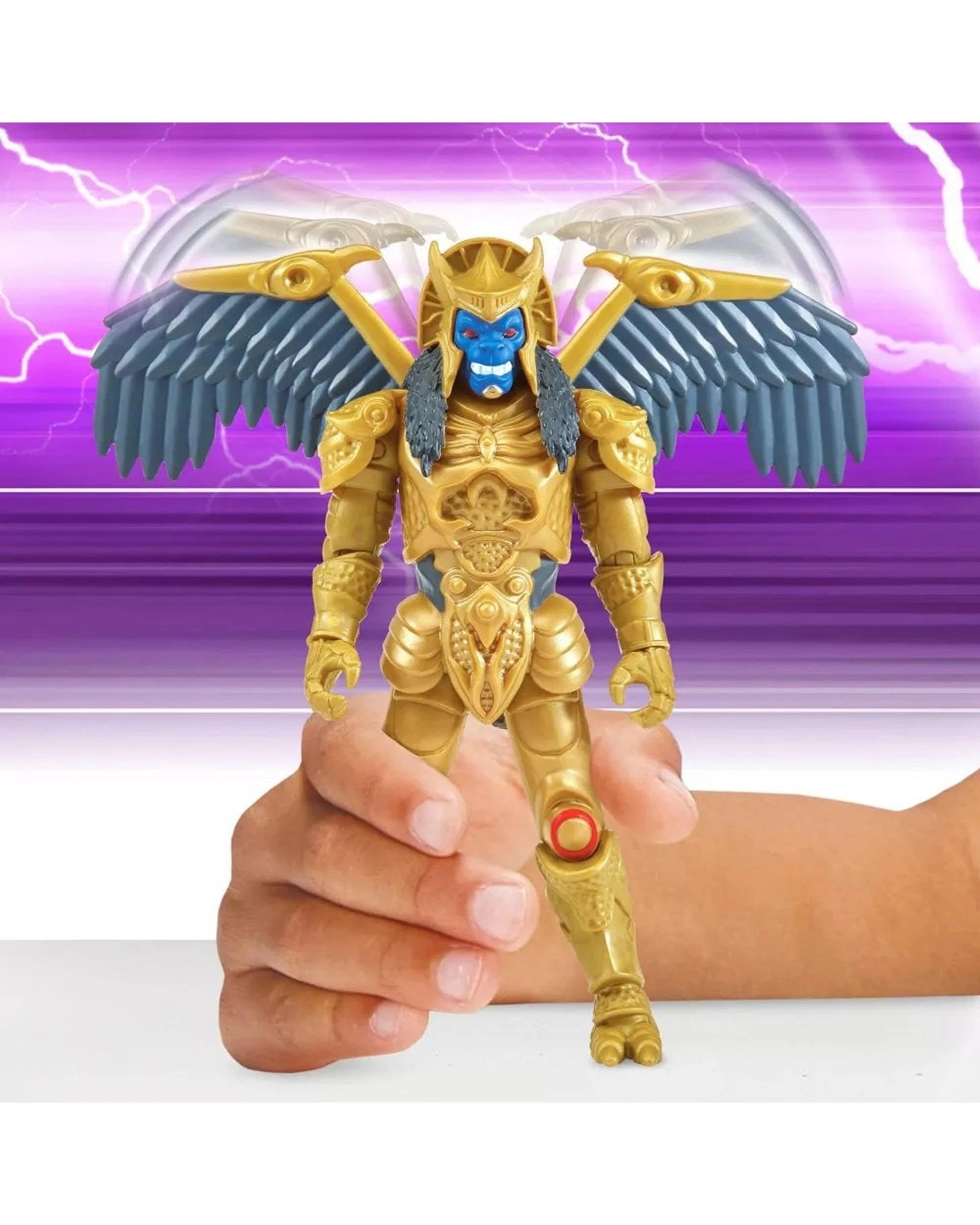 9 Mighty Morphin Power Rangers Re-Ignition Auto-Morphin Battle Pack Action Figure 6 Pack, 9 of 9