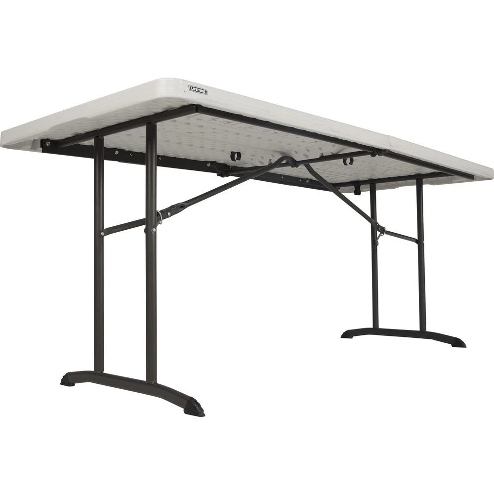 3 Lifetime Commercial 6 Foot Bifold Table Desks, Tables and Returns, 3 of 10