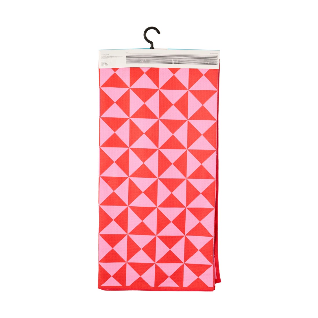 7 Geo Stripe Sand Free Beach Blanket - Red, 7 of 7