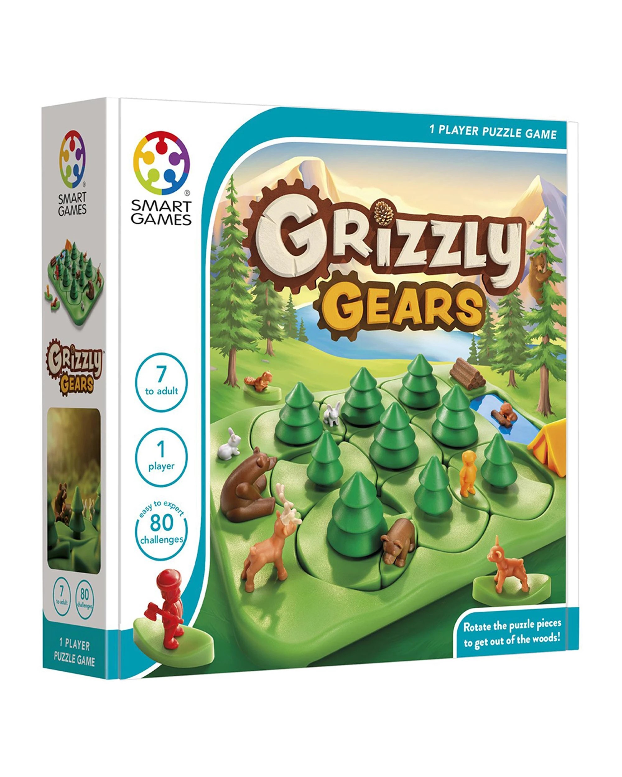 1 Smart Games Grizzly Gears Puzzle Game, 1 of 4