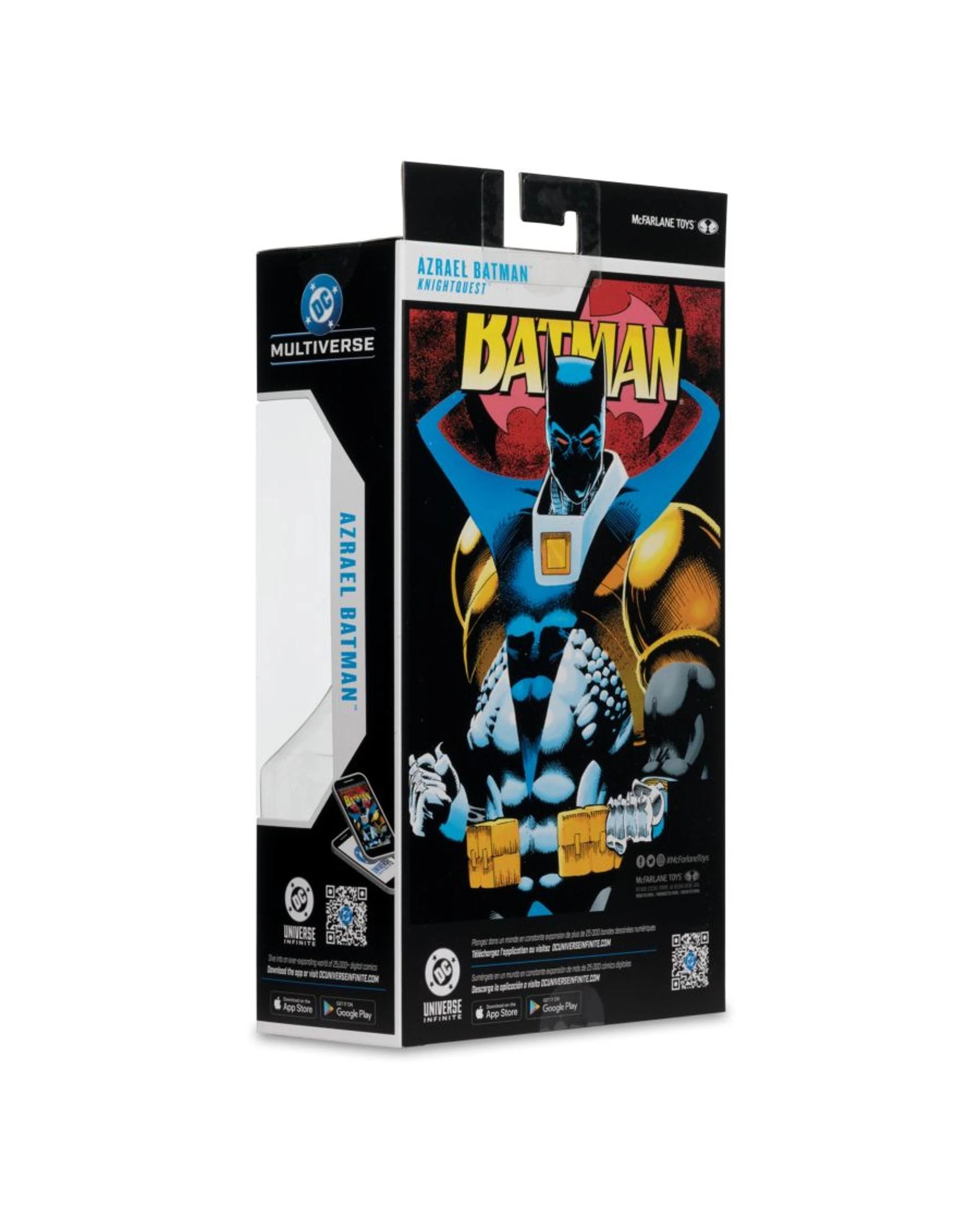 9 DC Multiverse Knightquest Azrael Batman 7 inch Action Figure, 9 of 9