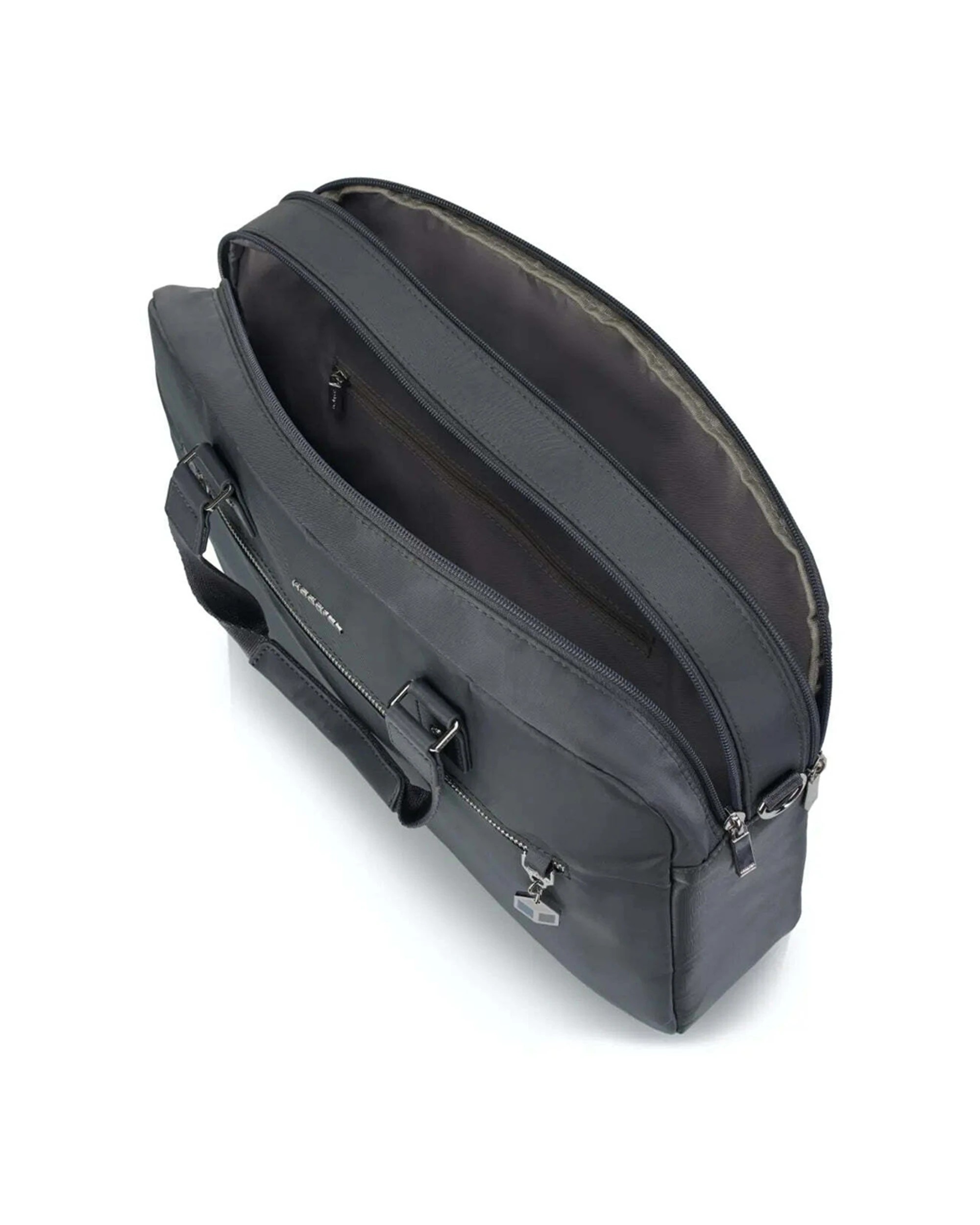 2 Hedgren OPALIA 15.6in Laptop Business Travel Bag Water Repellent Durable Iron Gate - Grey, 2 of 4