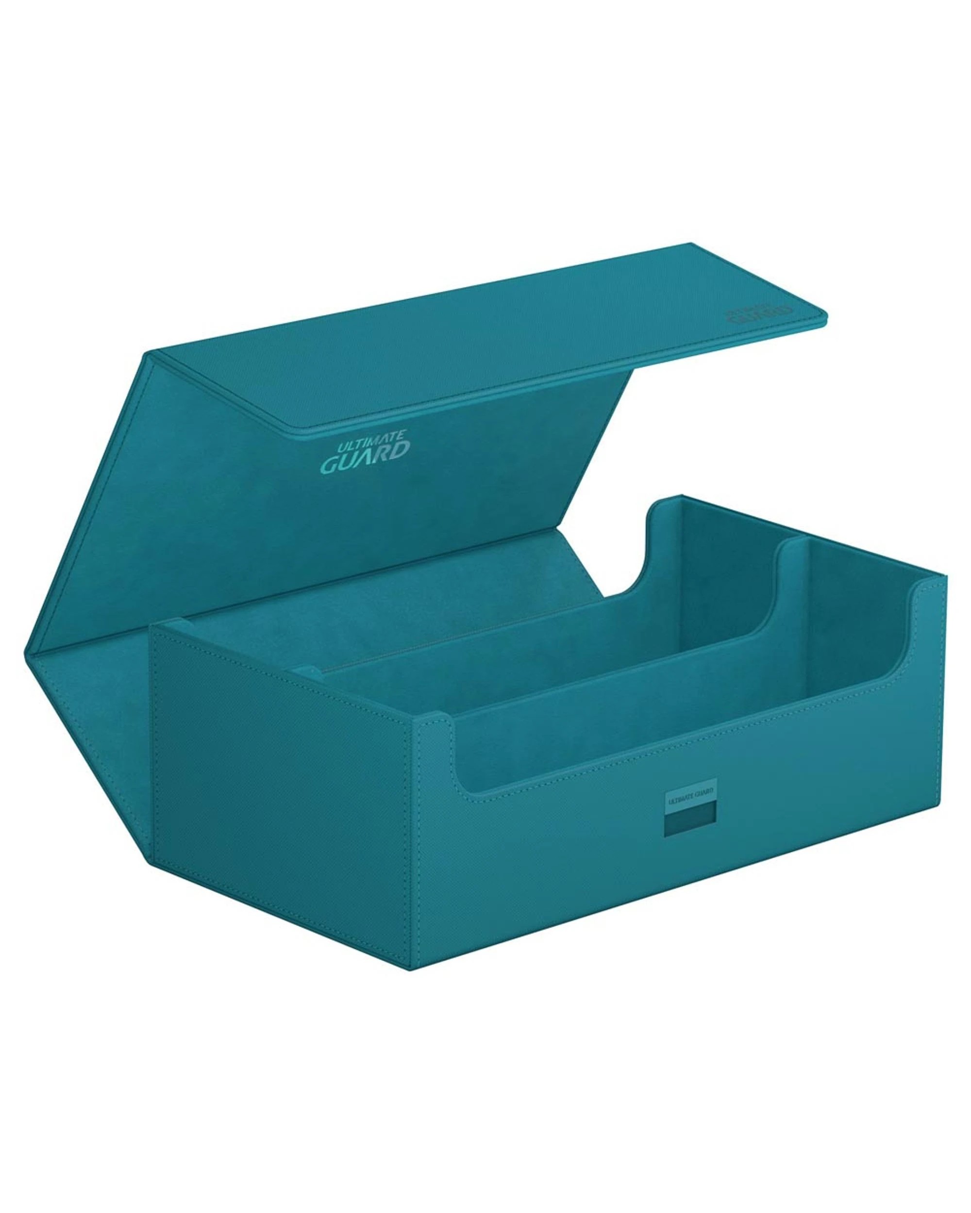 2 Ultimate Guard Arkhive 800+ Xenoskin Flip Case Standard Size Deck Box - Monocolour Petrol Blue - Multi, 2 of 6