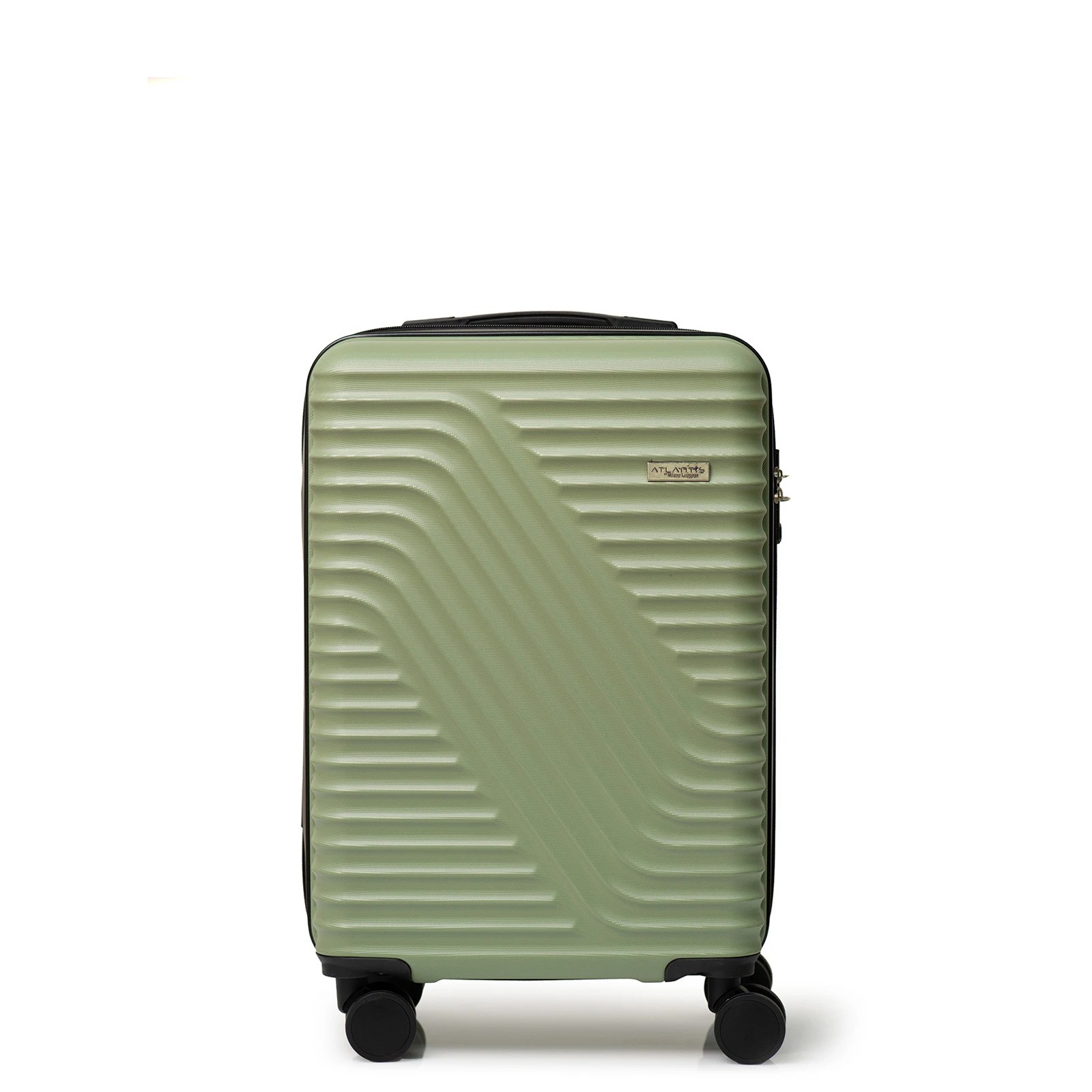 5 Milano Décor Atlantis Luggage 3 Piece Set TSA Lock Luxury Hard Case Travel Suitcase - Green, 5 of 9