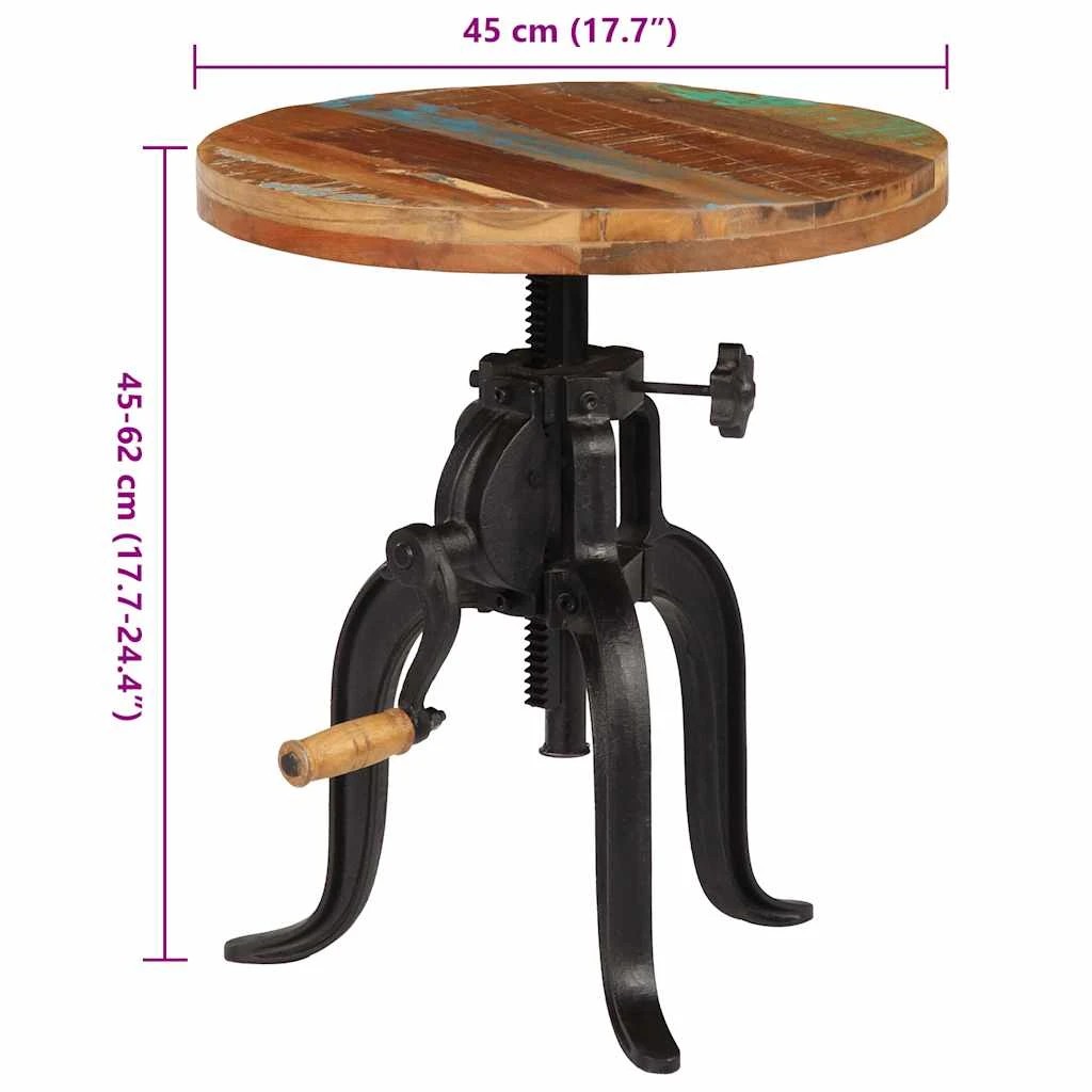 7 vidaXL Side table Height-Adjustable - Multi, 7 of 10