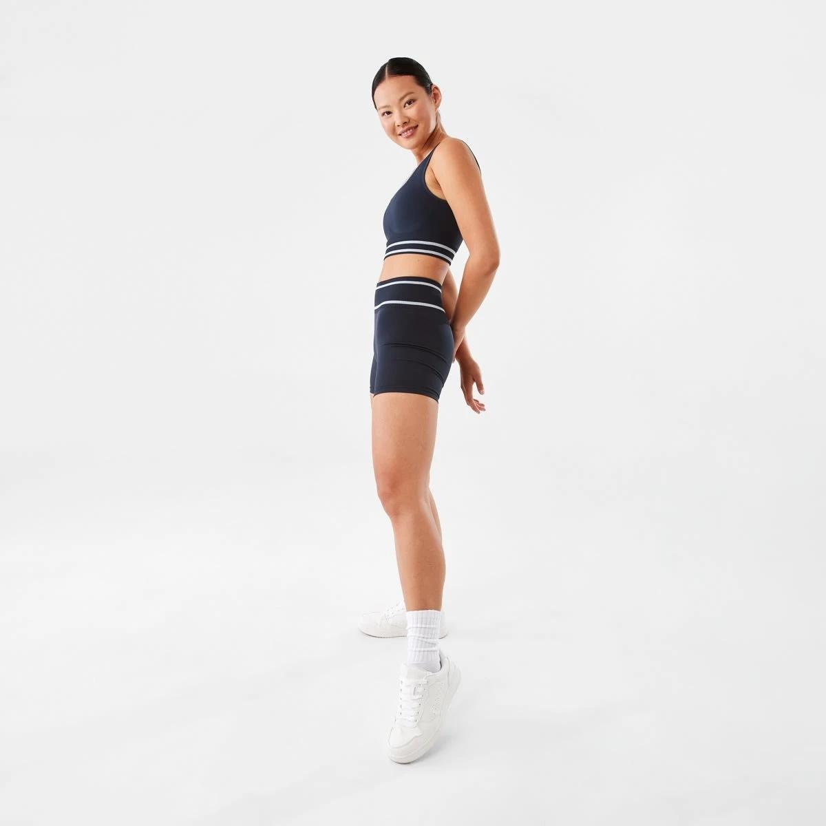 3 Active Womens Seamfree Tipping Bike Shorts Shade Navy, 3 of 6