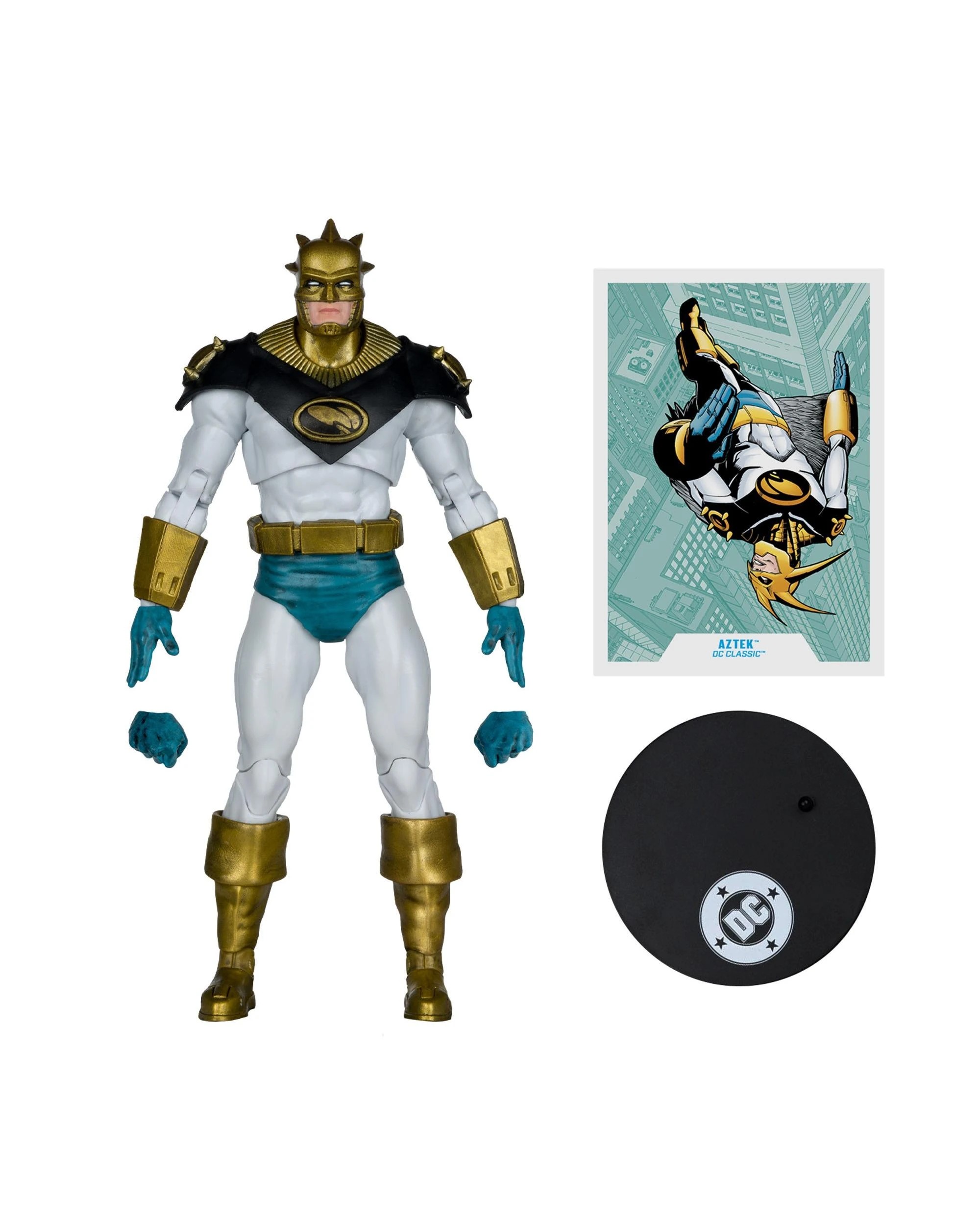 2 DC Multiverse DC Classic Aztek Red Platinum Edition 7 inch Action Figure, 2 of 8