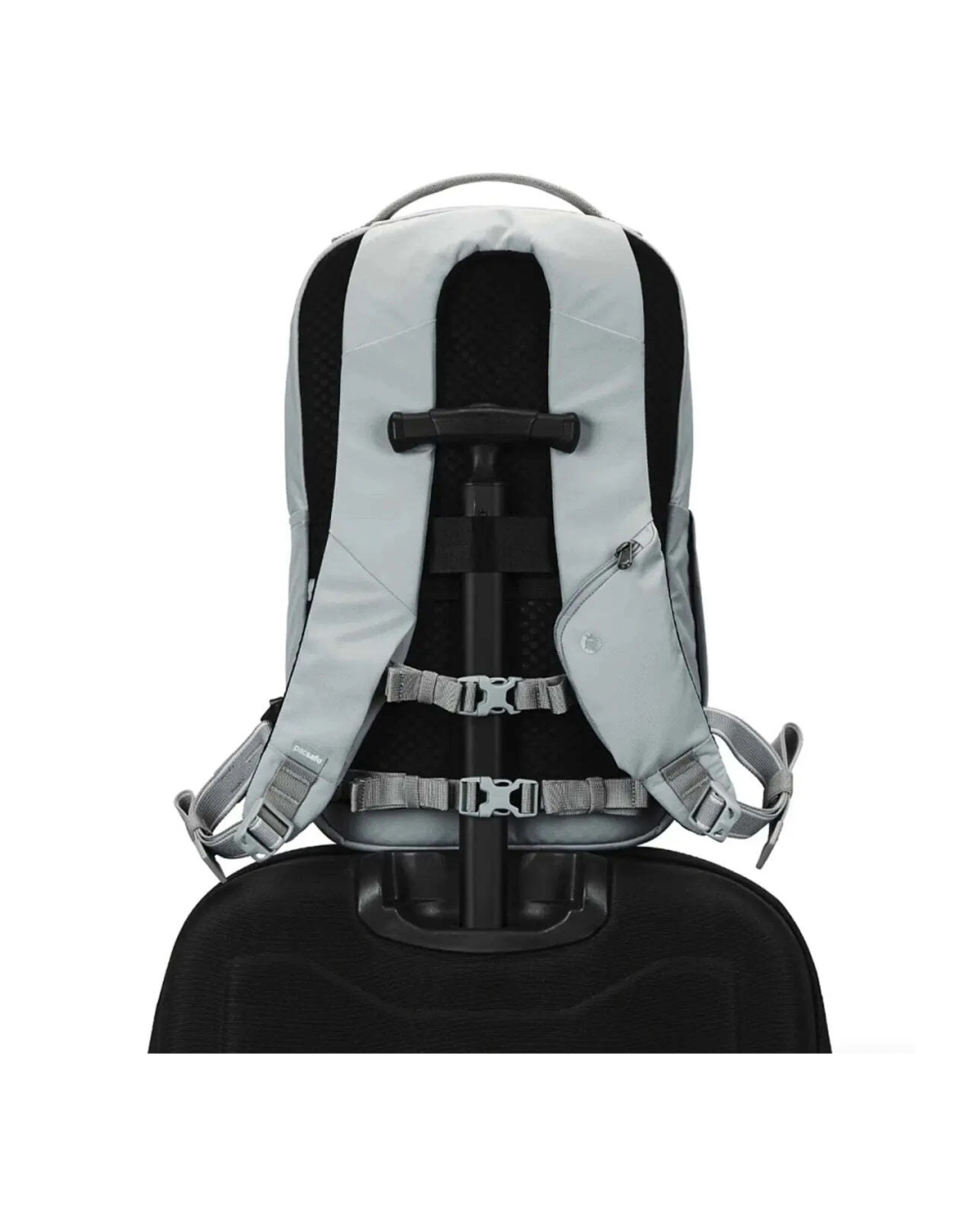 6 Pacsafe V City Anti-Theft RFID 16in Laptop Secure Backpack 20L Enhanced Digital - Grey, 6 of 8
