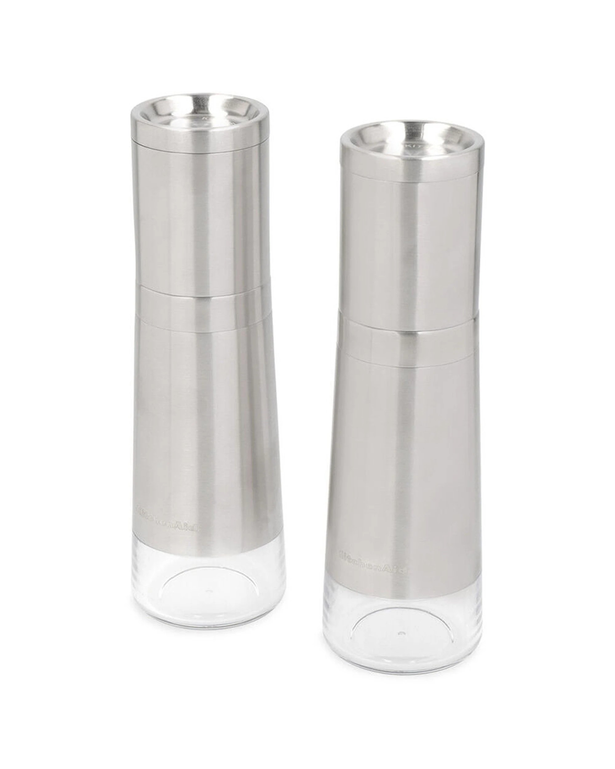 4 KitchenAid 2pc Salt and Pepper Mills Stainless Steel Set - Silver, 4 of 7