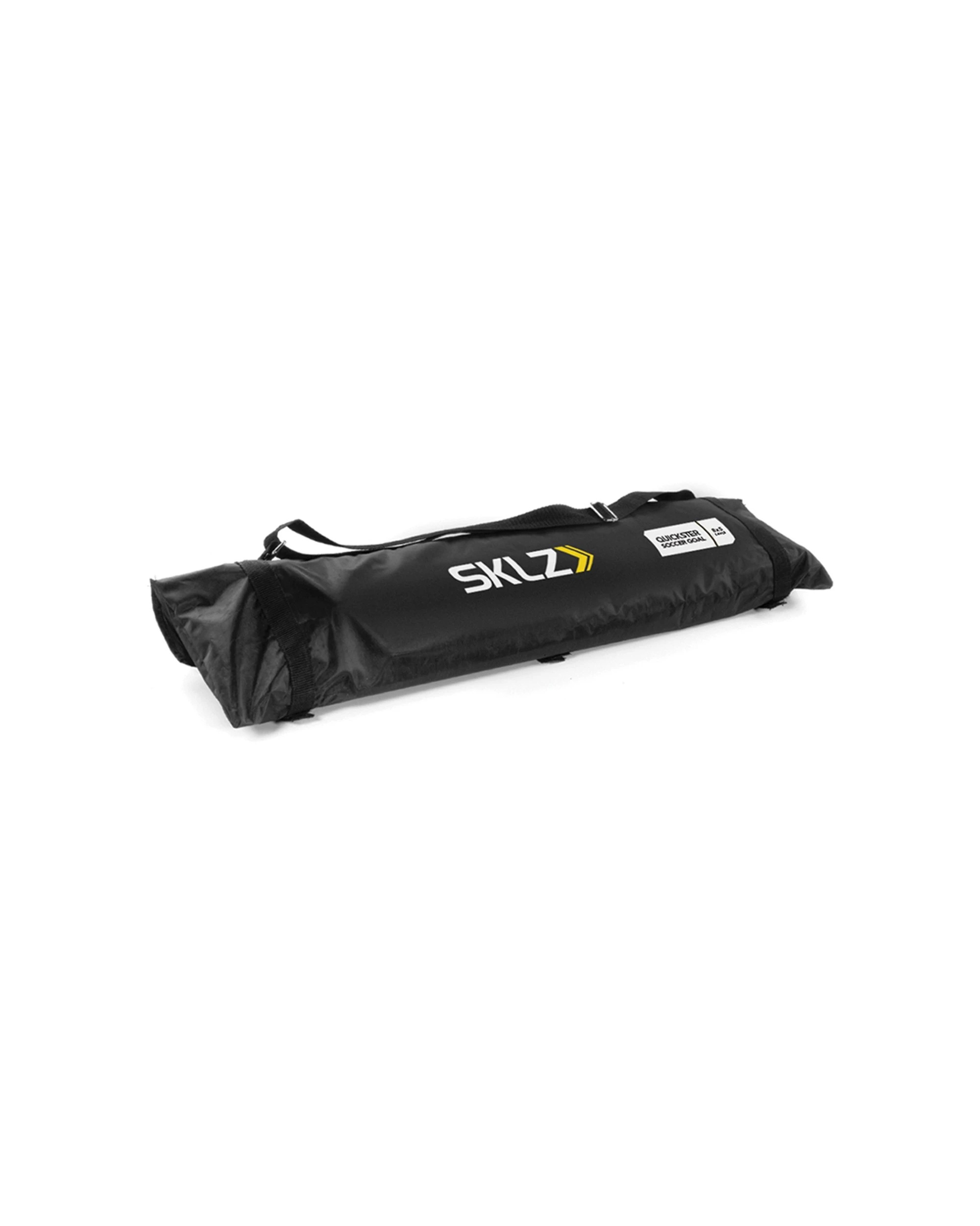 2 Sklz 8' Quickster Soccer Goal Tension-Tite Frame Durable Portable Training Goal Set - White, 2 of 5