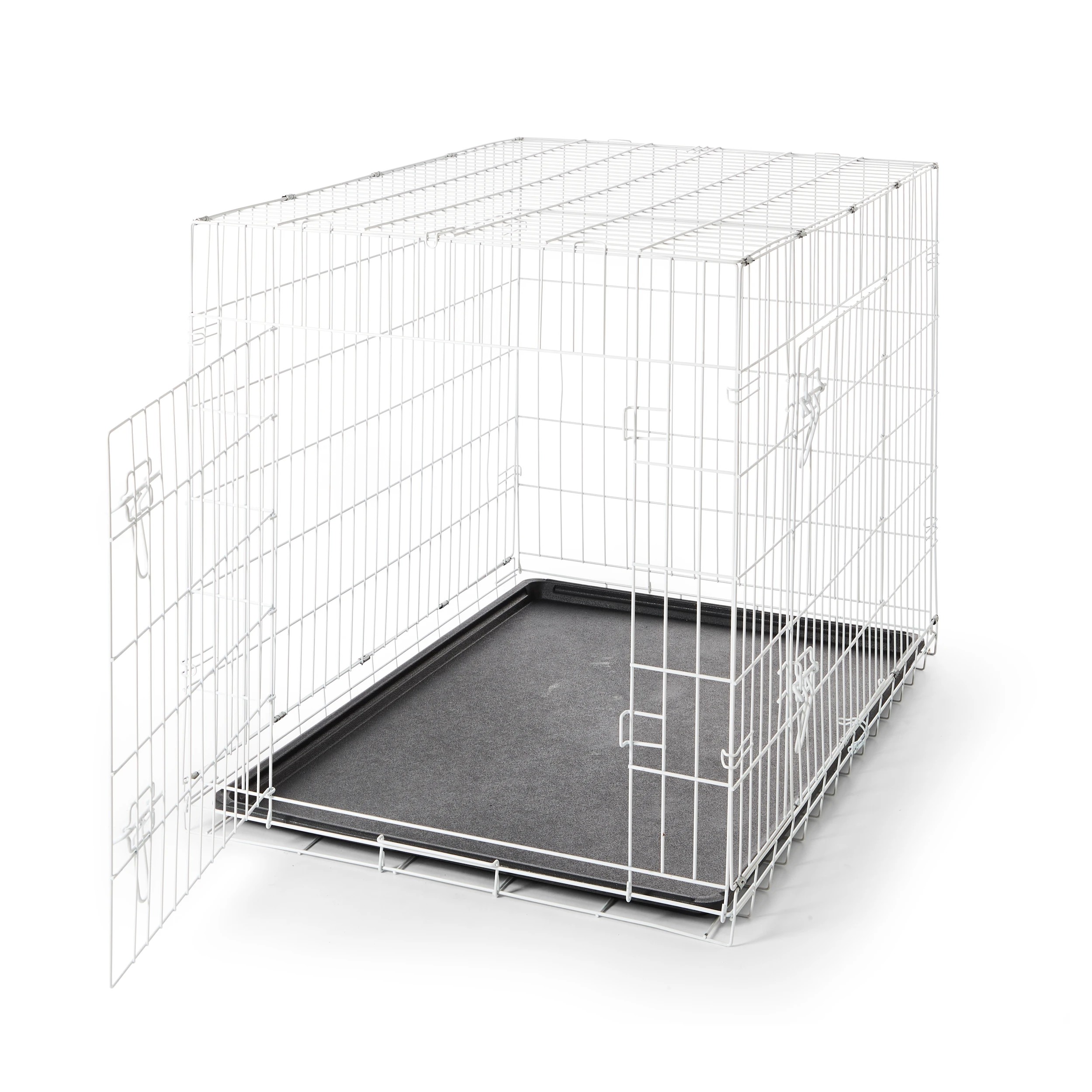 4 Pet Crate - White, Medium, 4 of 10