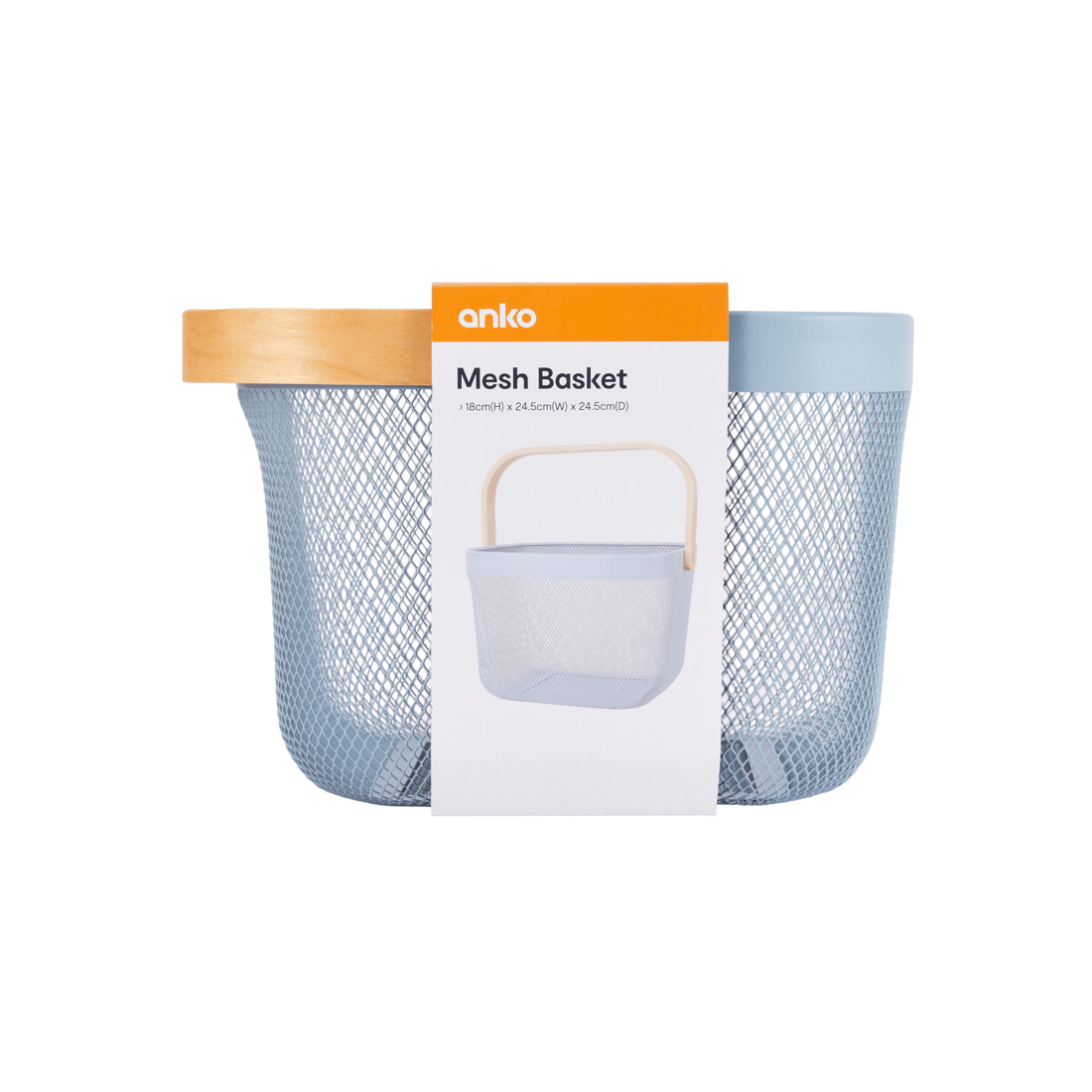 5 Mesh Basket - Blue, 5 of 5