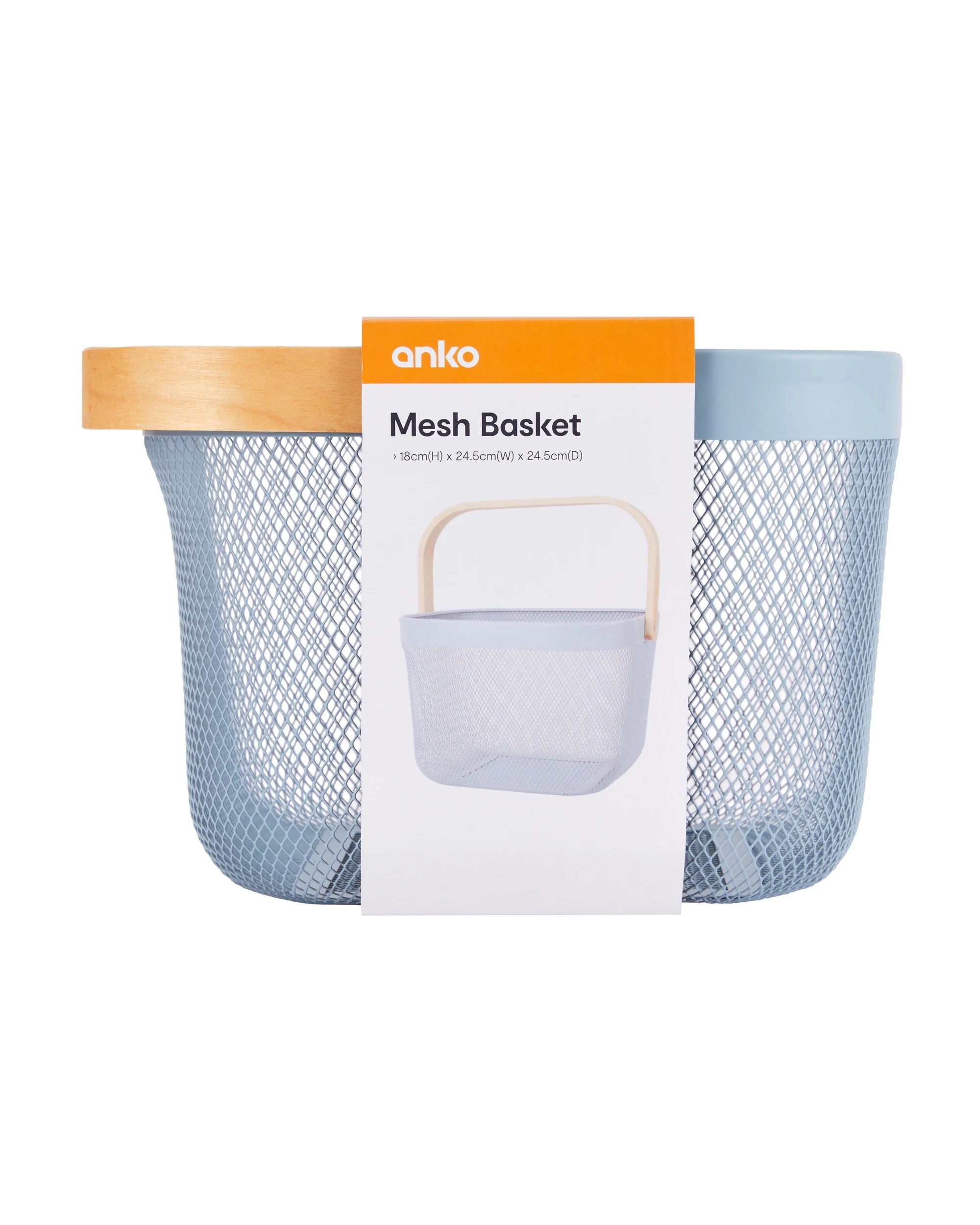 5 Mesh Basket - Blue, 5 of 5