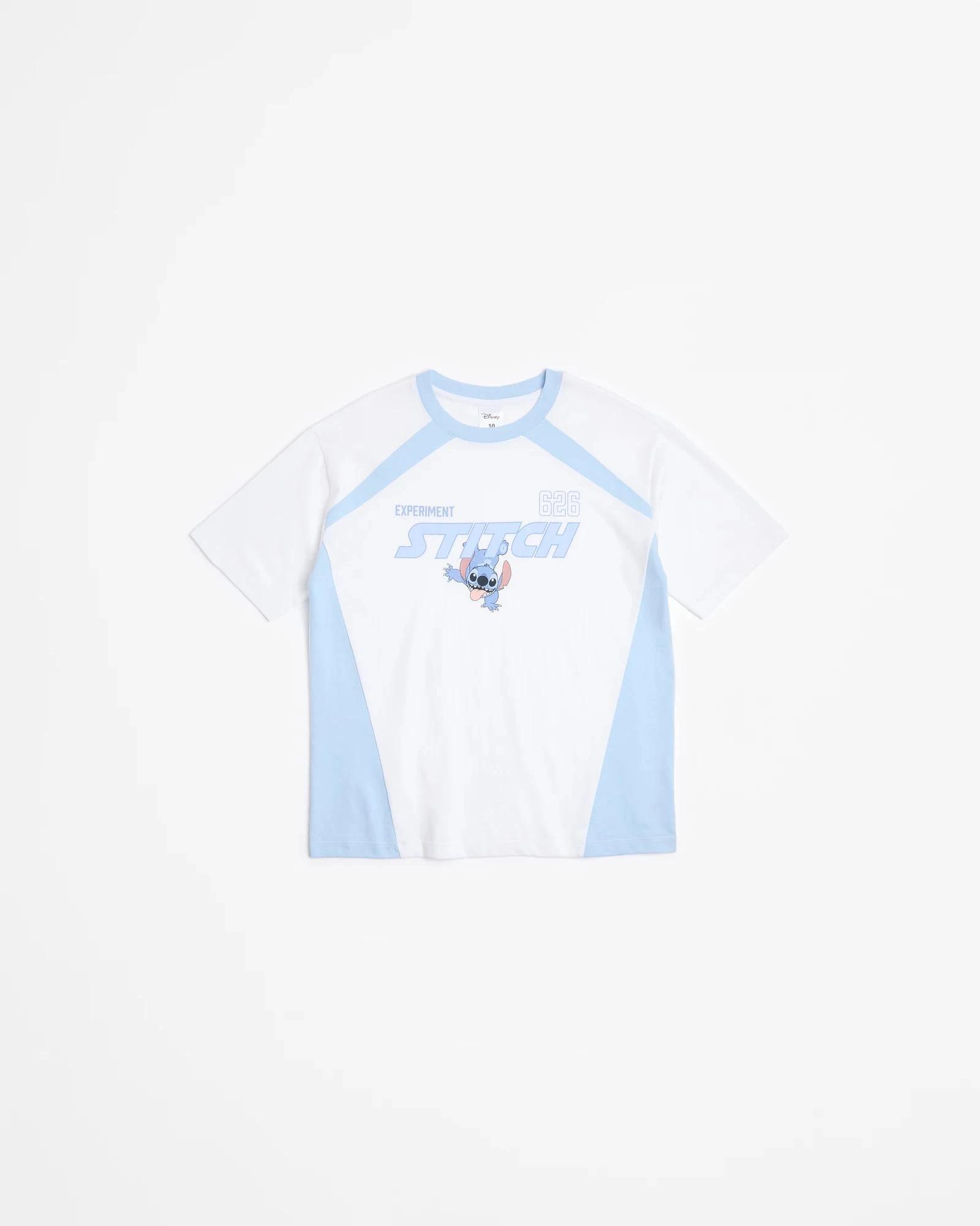 4 Disney Lilo & Stitch Australian Cotton Sport Jersey WHITE, 4 of 5