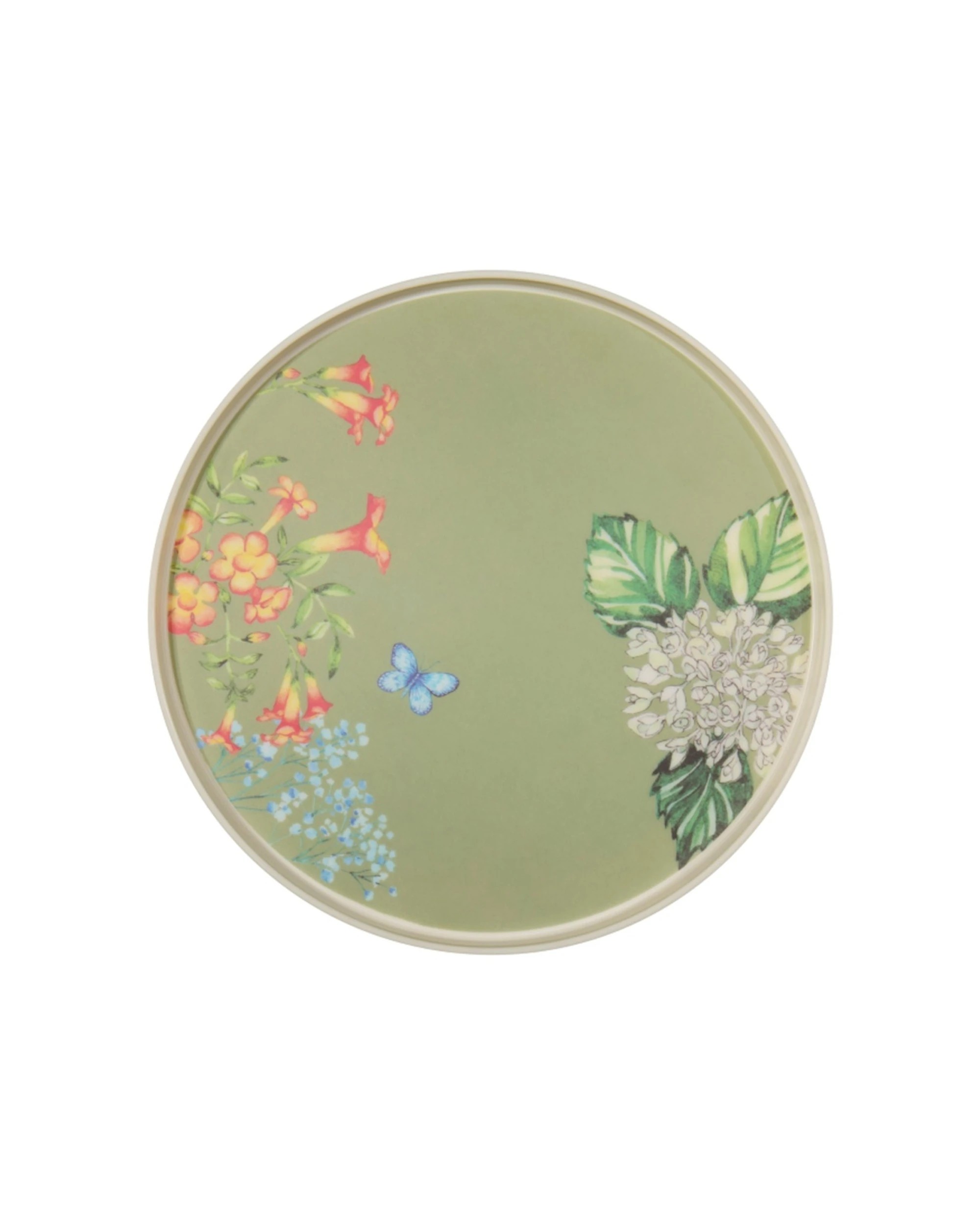4 Maxwell Williams Botanica Melamine Plates Set Of 4 20x2cm Outdoor Dining - Multi, 4 of 5
