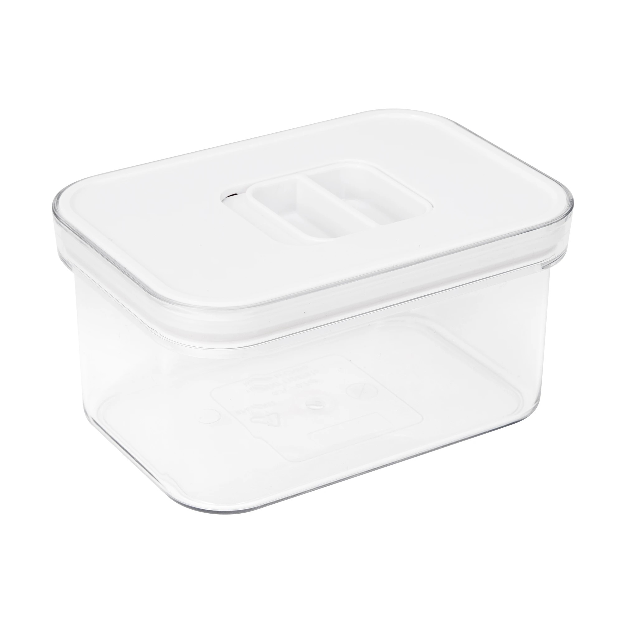 1 700ml Rectangular Slide Lock Container, 1 of 4