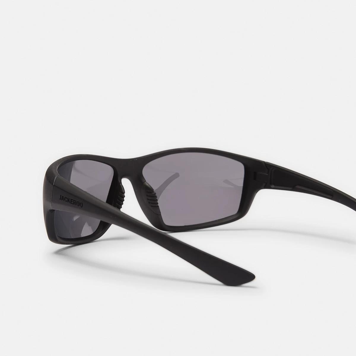 3 Polarised Jackaroo Sunglasses MIRROR BLACK, 3 of 7