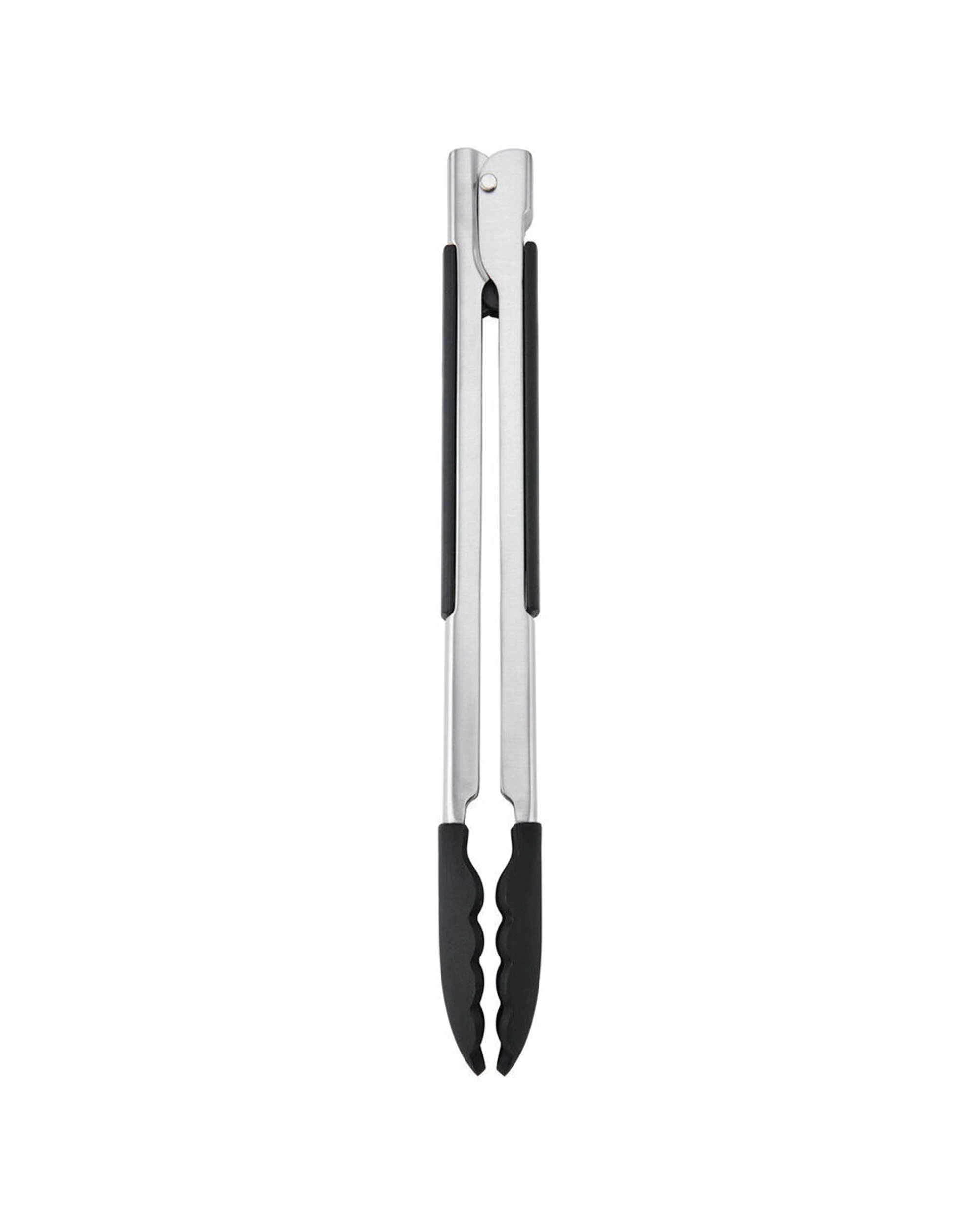 5 KitchenAid 2PK Stainless Steel Side-Locking Tongs Silicone Head 30cm - Black, 5 of 7