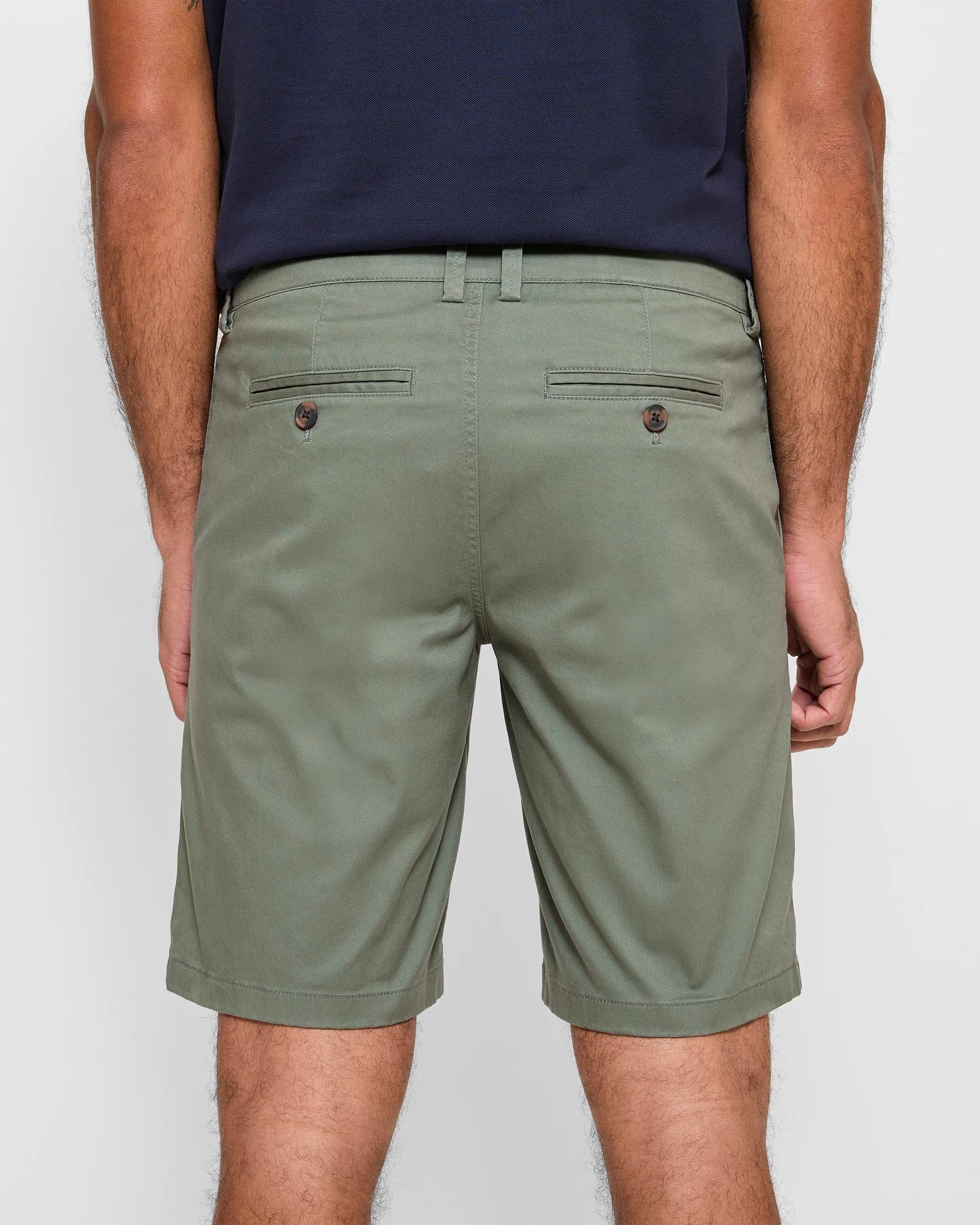 4 Target Australian Cotton Regular Stretch Chino Shorts KHAKI, 4 of 5