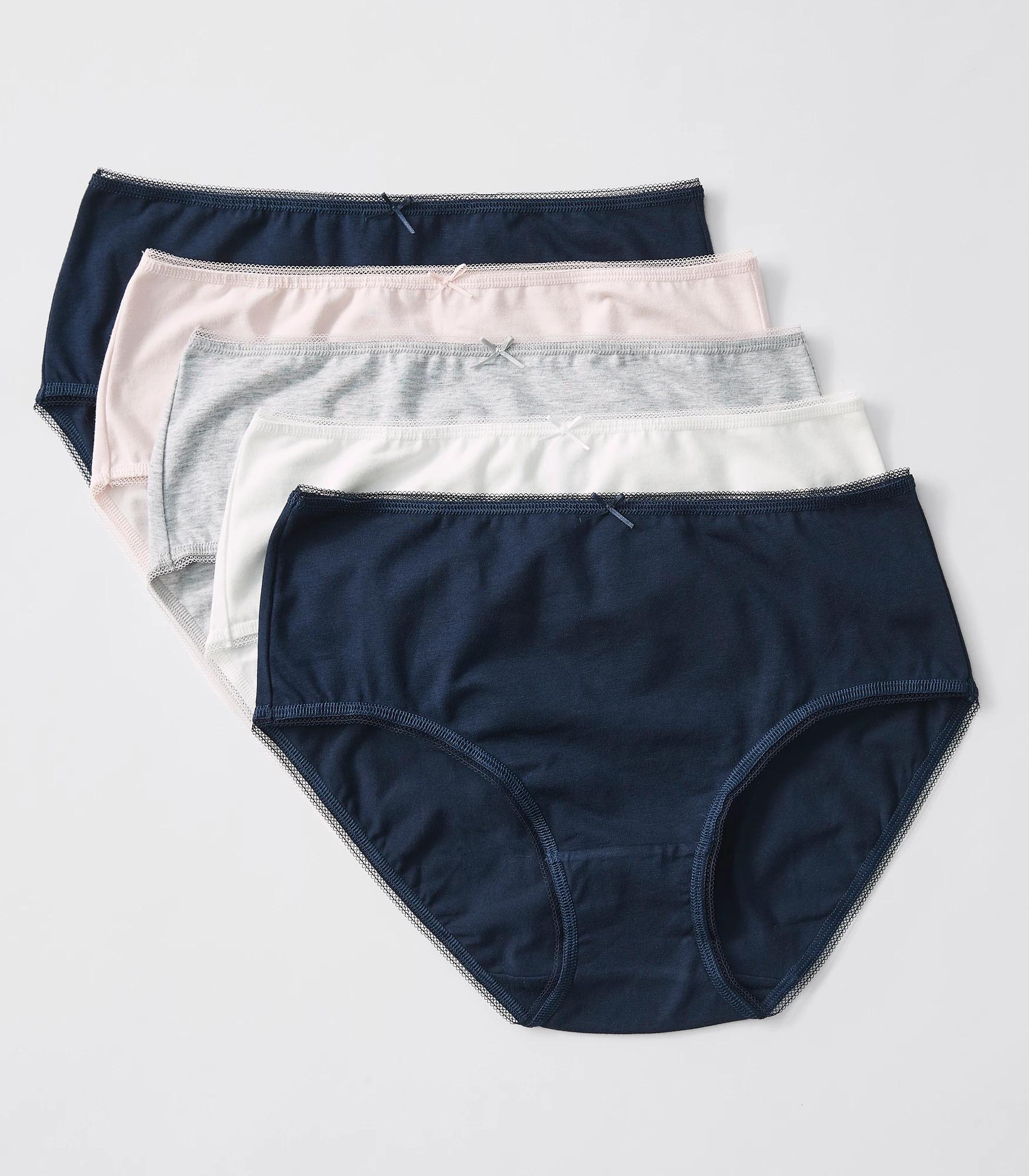 1 Target 5 Pack Cotton/Elastane Midi Briefs MULTI, 1 of 9