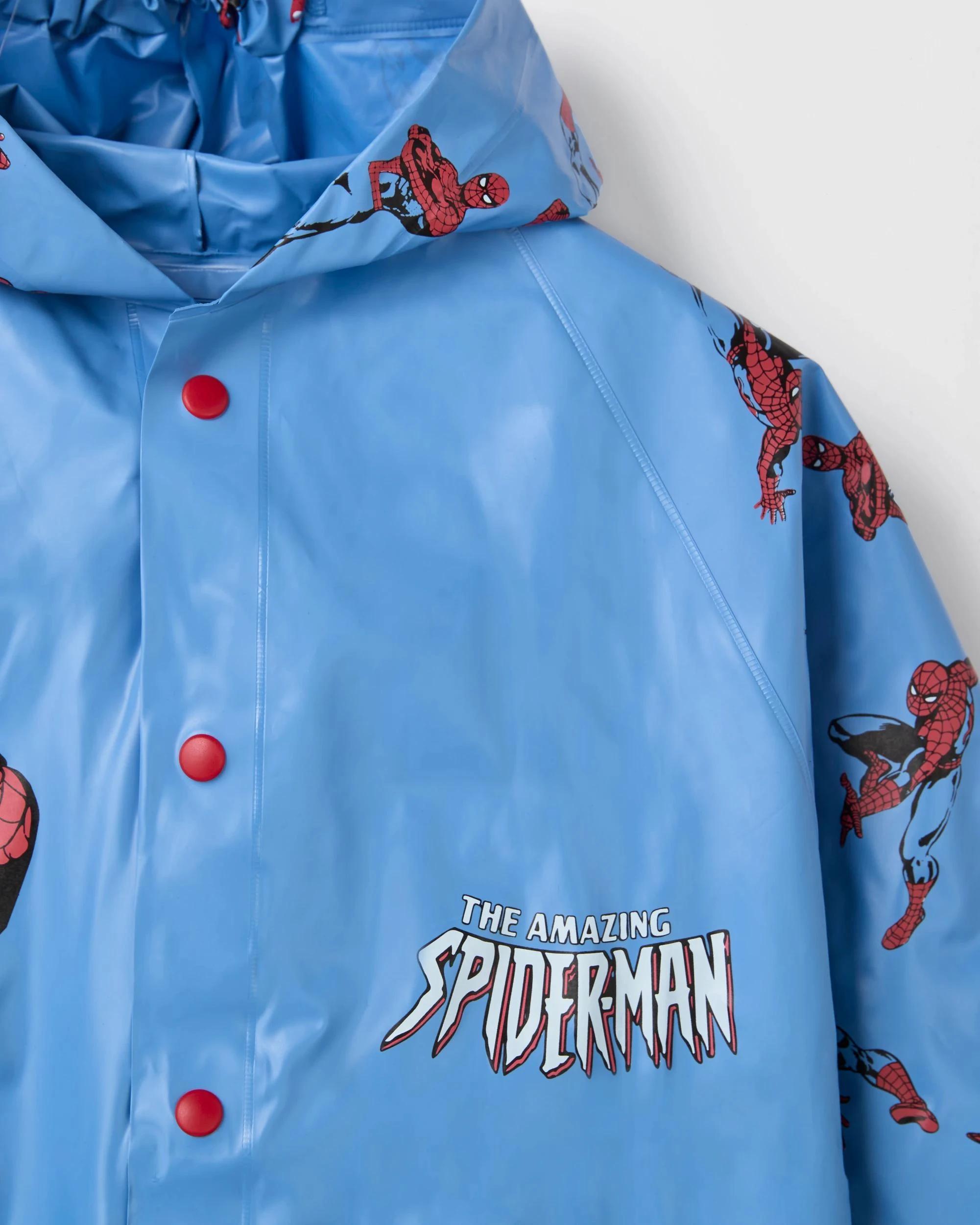 2 Kids Licensed Spider-Man Raincoat SPIDER-MAN, 2 of 3