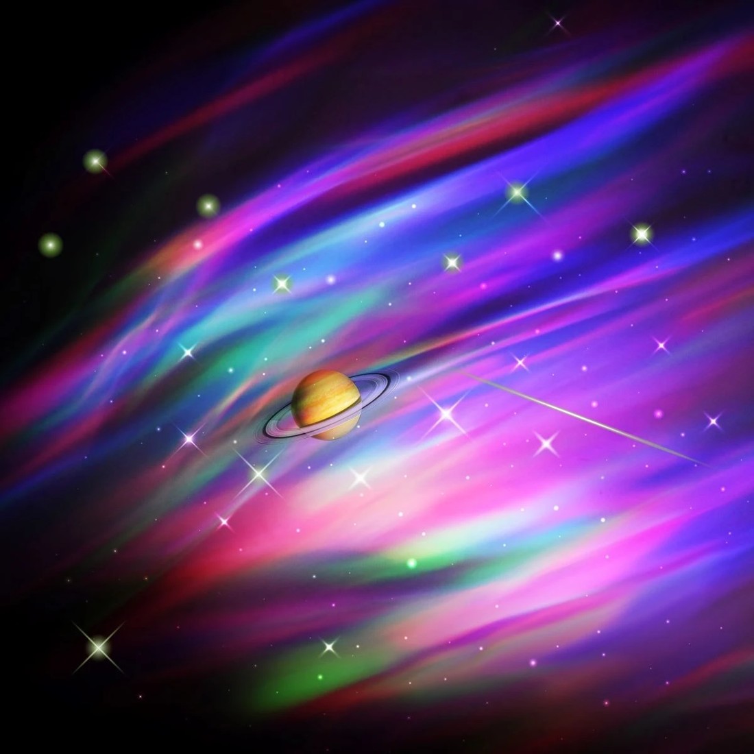 5 Mirabella Genio Wi-Fi Aurora Projector with Bluetooth Speaker, 5 of 6