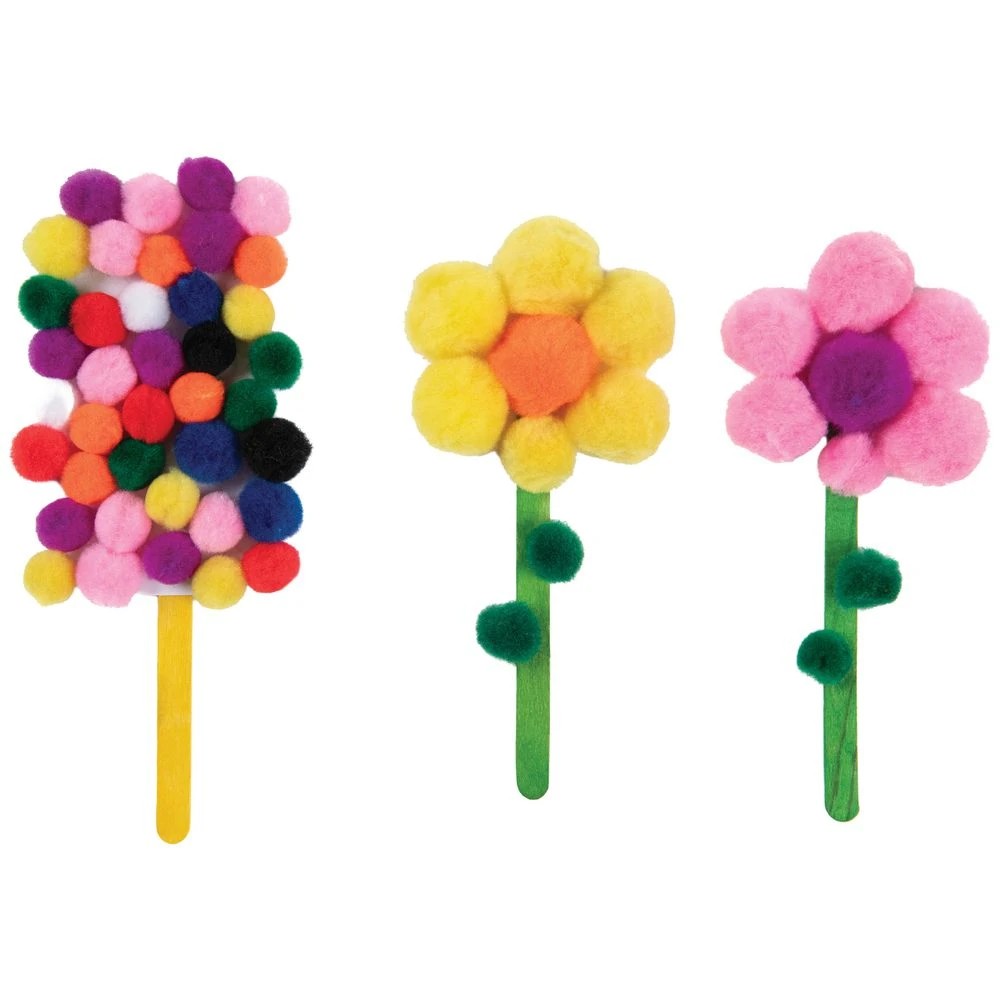 3 Kadink Pom Poms Bright 100 Pack, 3 of 3