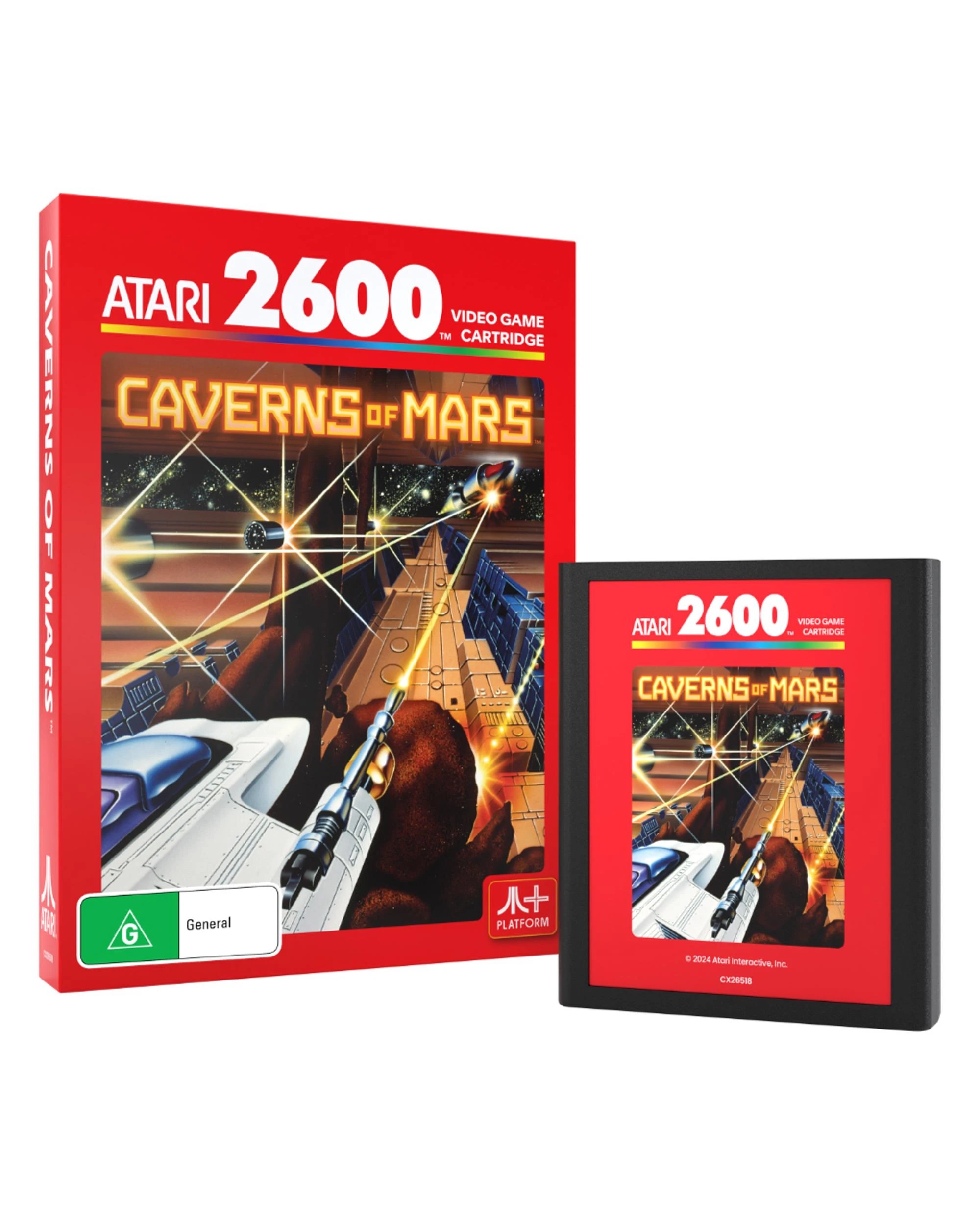 1 Atari Caverns Of Mars 2600, 1 of 7