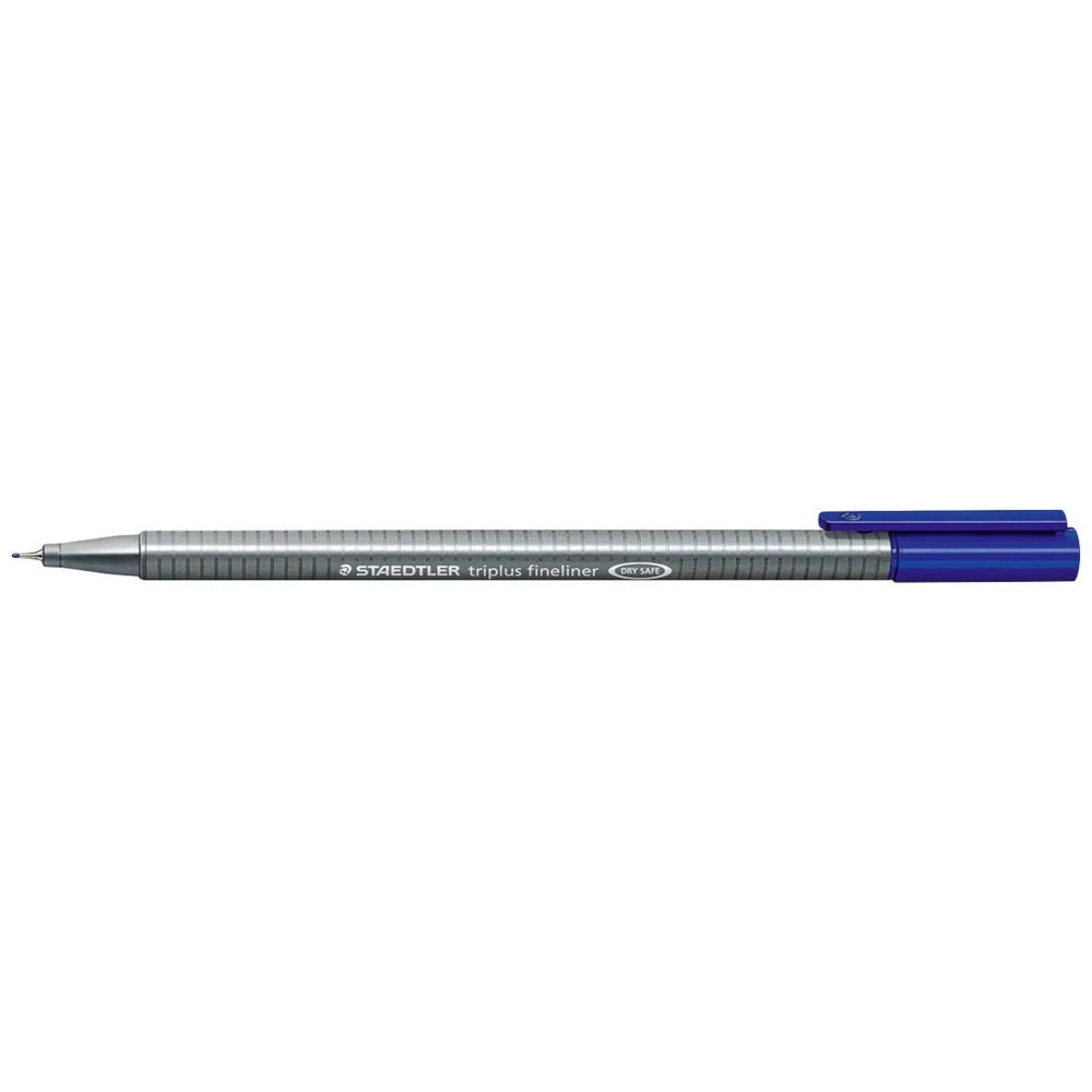 1 Staedtler Triplus 0.3mm Fineliner Blue, 1 of 6