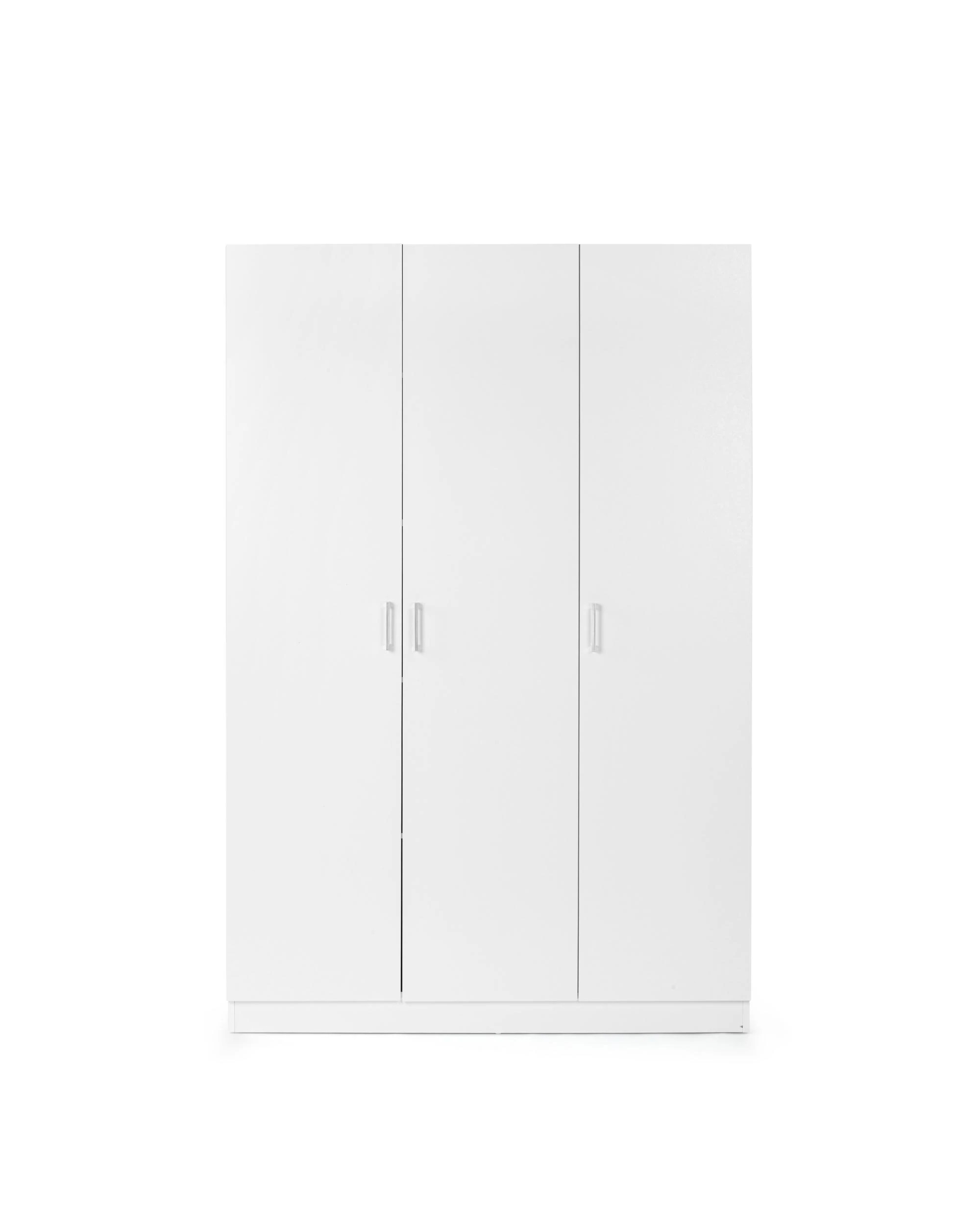 4 Kodu Ivy Pantry Cupboard Storage Cabinet 3 Door 5 Tier Shelf Multipurpose - White, 4 of 10