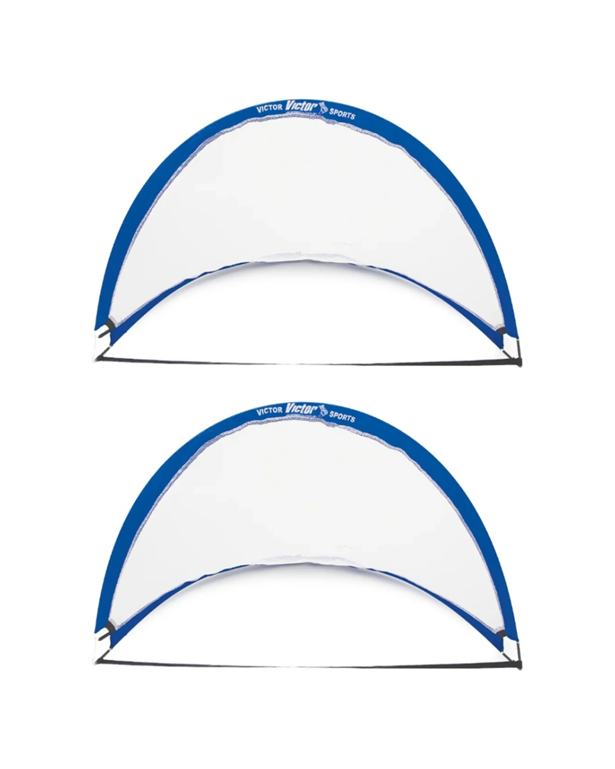 1 Victor Sports 2pc Pop Up Portable Goals Pair Large Polyester Mesh Bag - Multi, 1 of 5