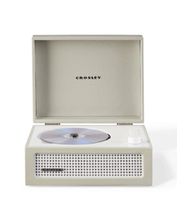 Crosley Voyager Portable Retro CD Player with Stereo Bluetooth Speakers, FM Radio - B
