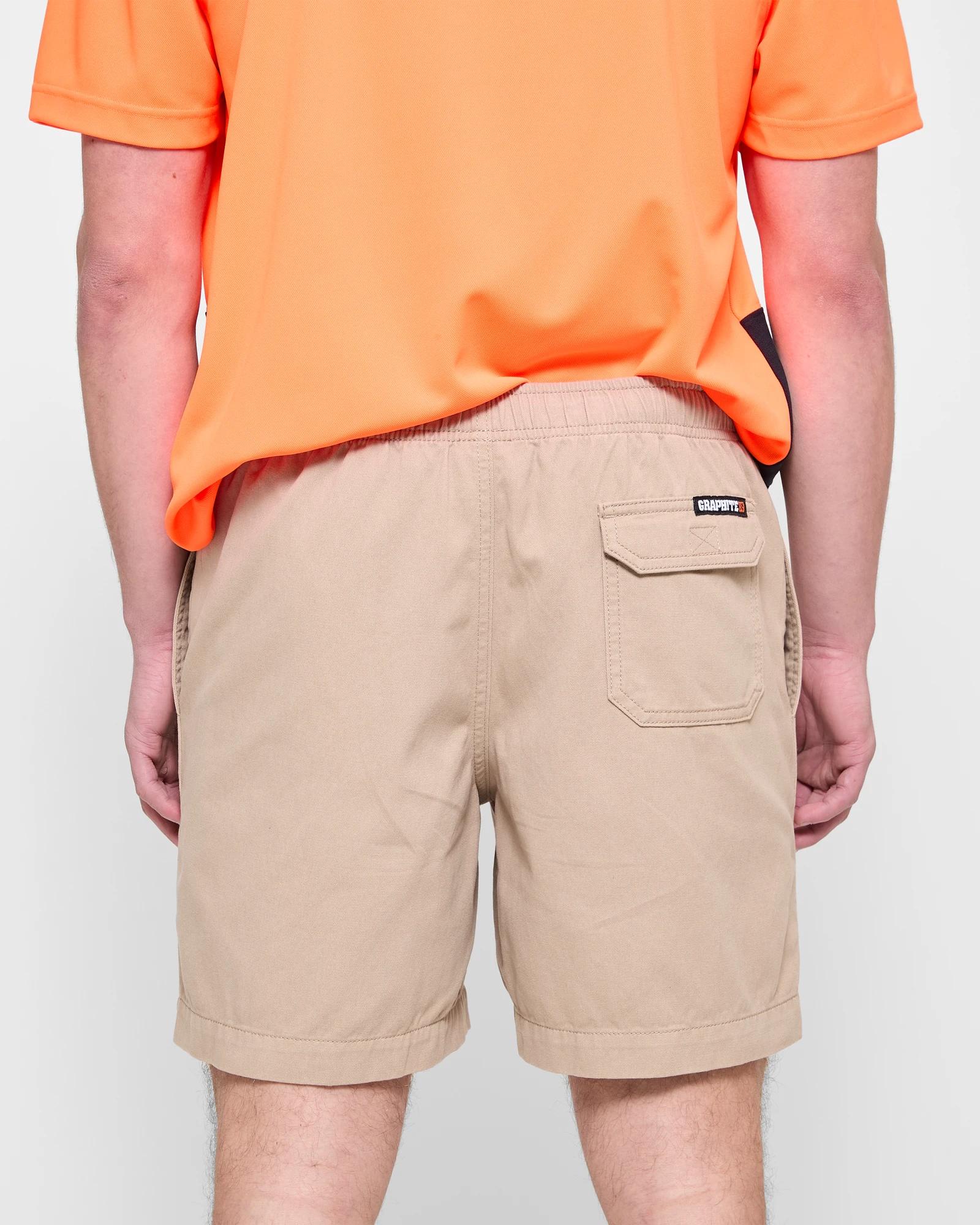 4 Graphite Core Pull On Shorts STONE, 4 of 5