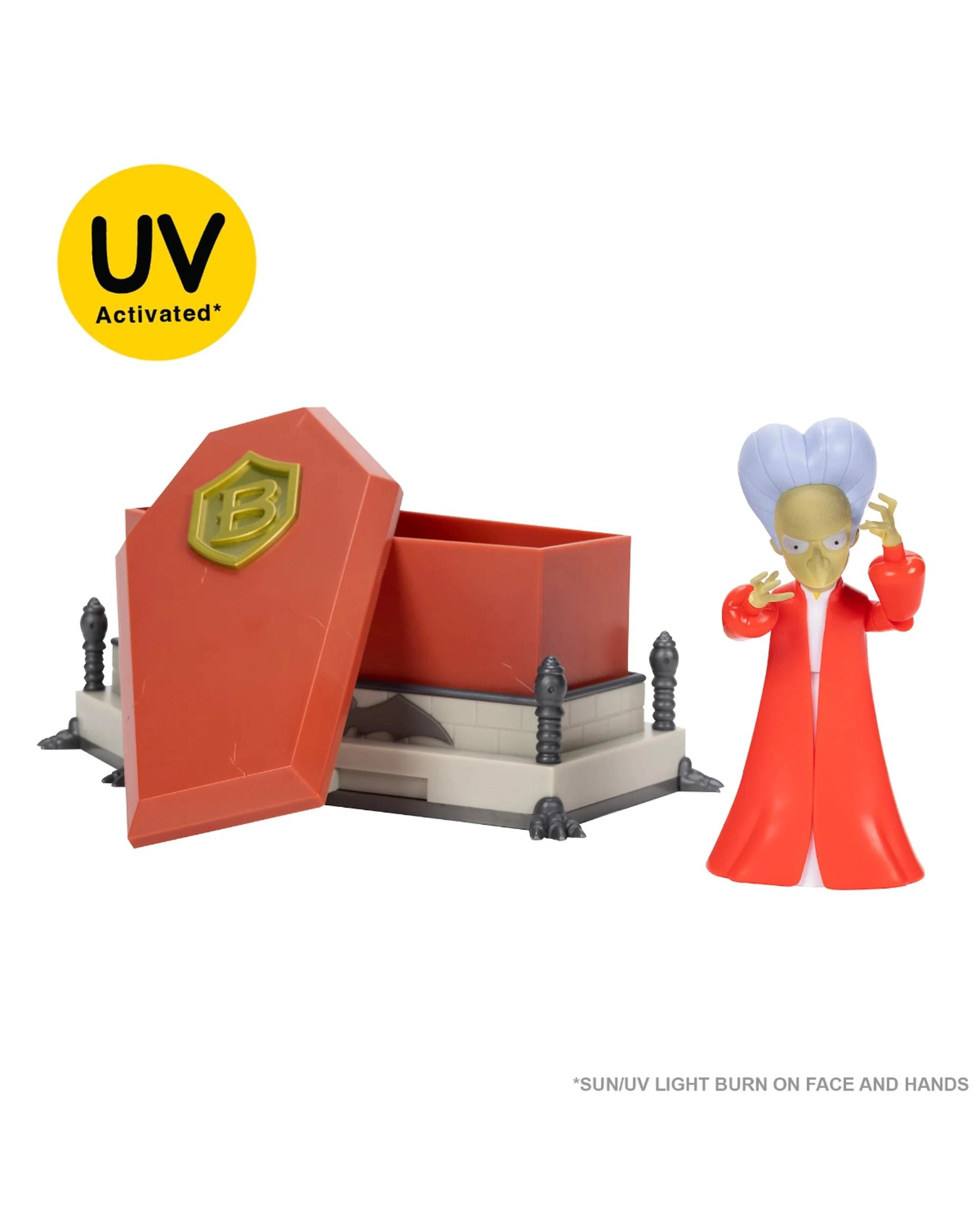 6 The Simpsons Vampire Mr Burns 5 Inch Premium Figure, 6 of 7