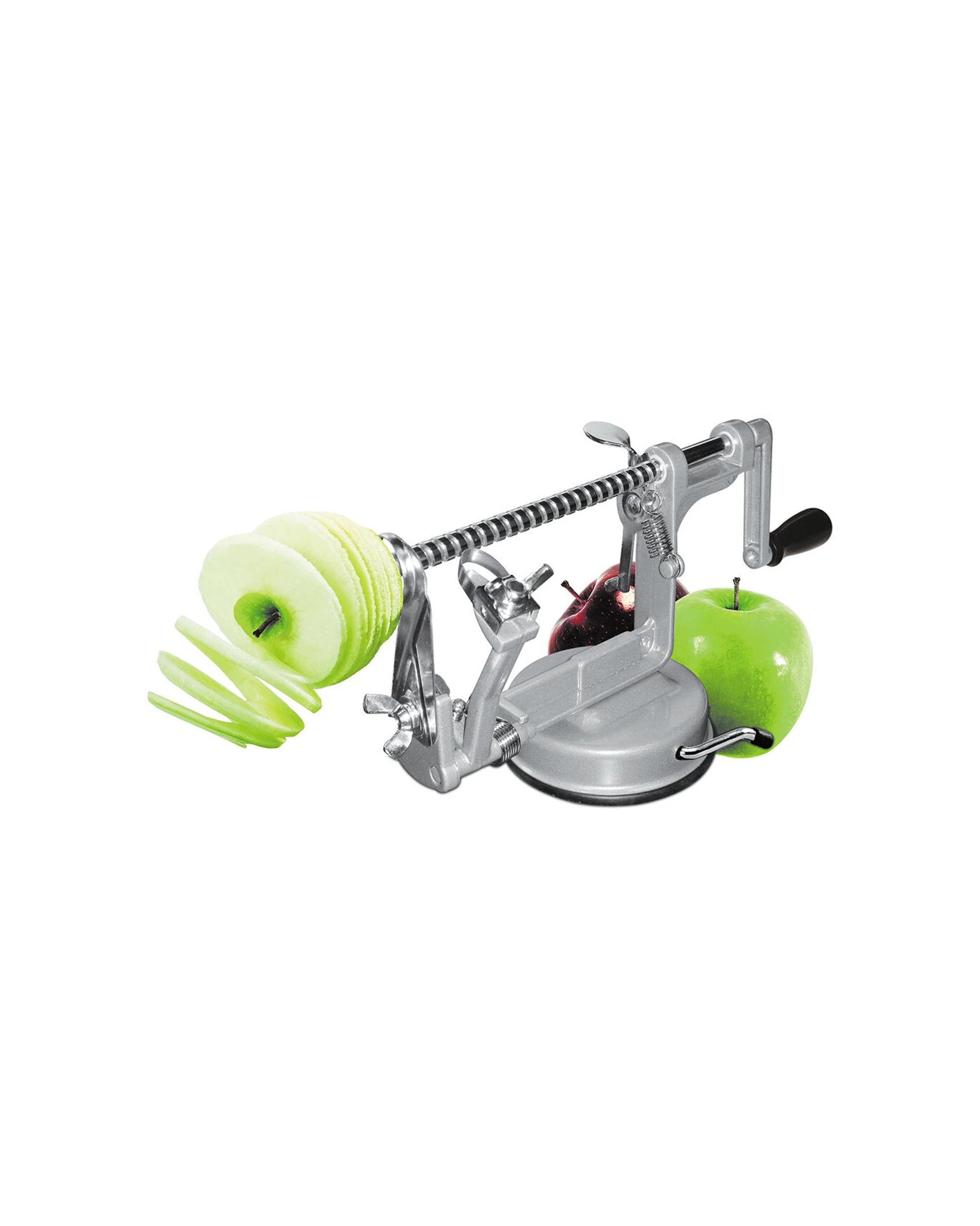 3 Avanti Apple Peeler And Slicer With Suction Base Removable Blades Easy To Clean
 - Grey, 3 of 3