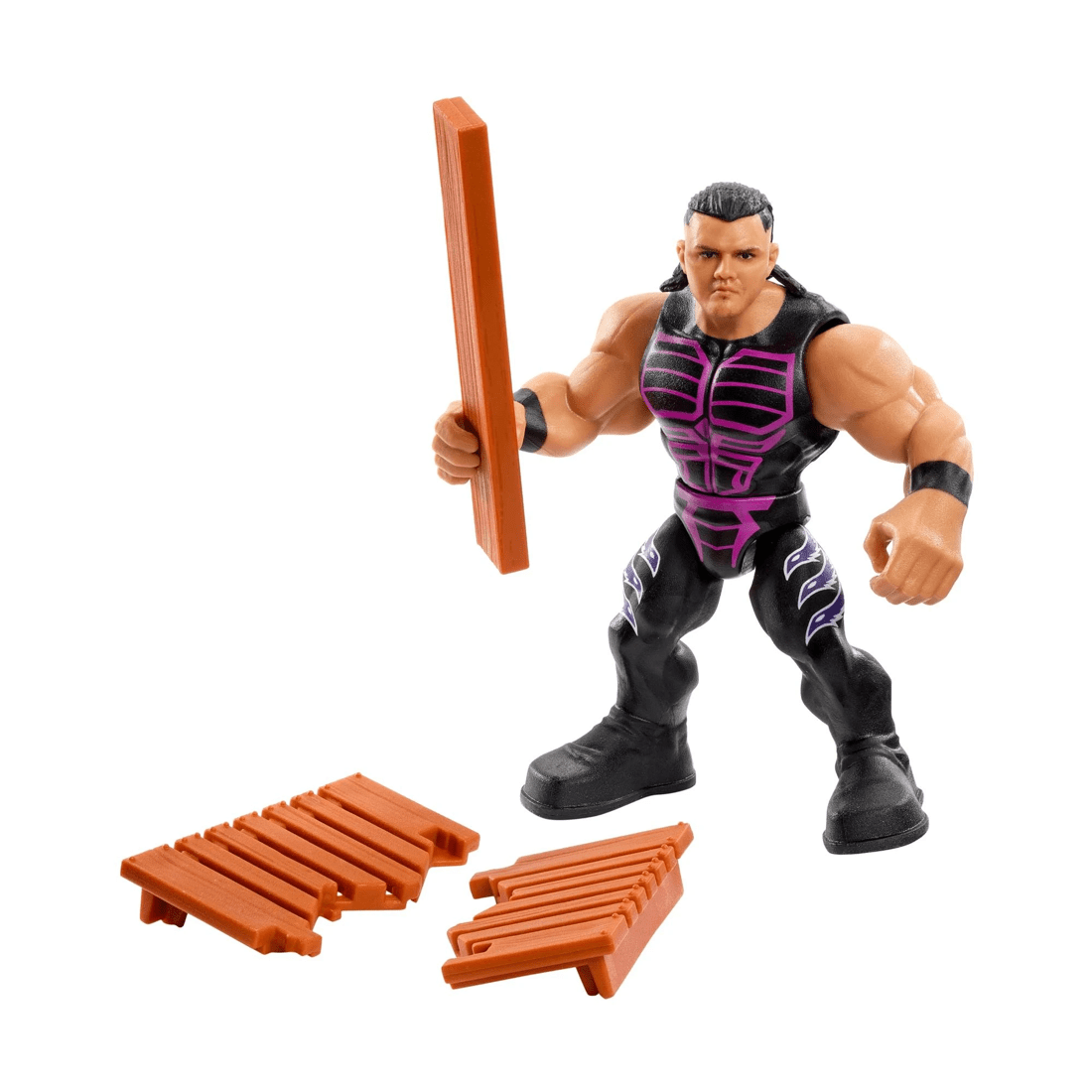 6 WWE Knuckle Crunchers Action Figures & Accessories – Assorted* - Multi, 6 of 6