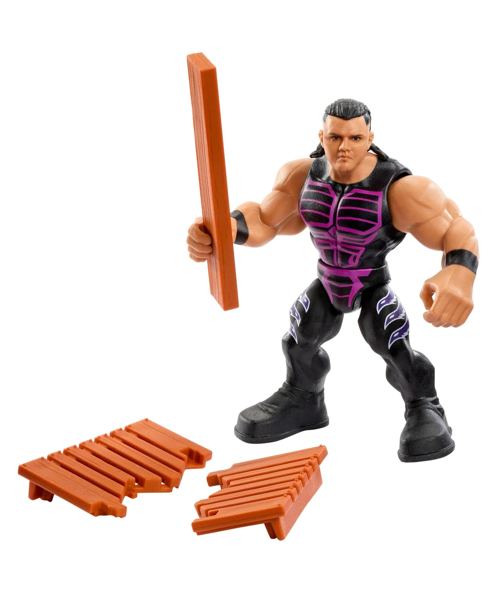 6 WWE Knuckle Crunchers Action Figures & Accessories – Assorted* - Multi, 6 of 6