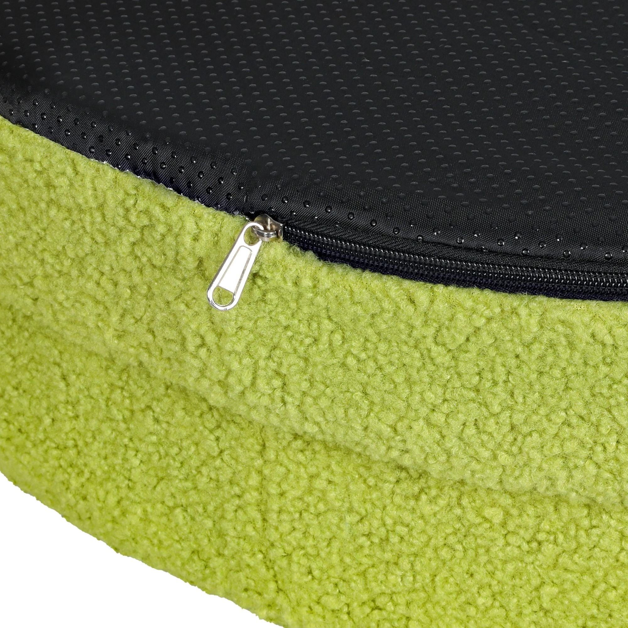 4 Pawz Washable Round Pet Bed  M - Green, 4 of 9