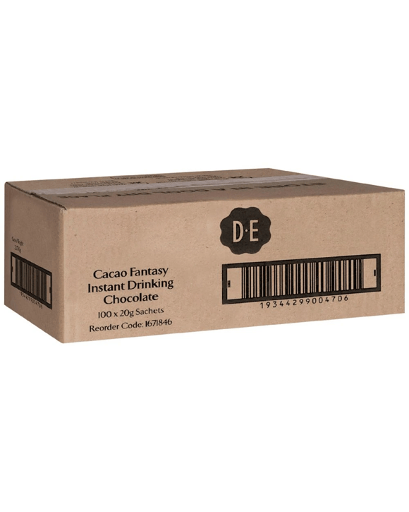 Douwe Egberts Cacao Chocolate Sachets 100 Pack