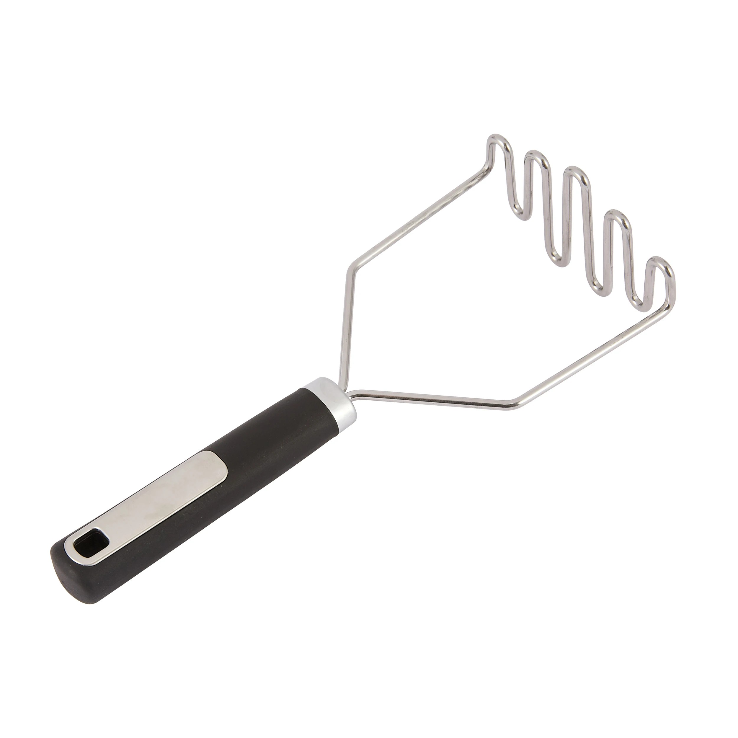 4 Stainless Steel Masher with Soft Touch Handle, 4 of 5