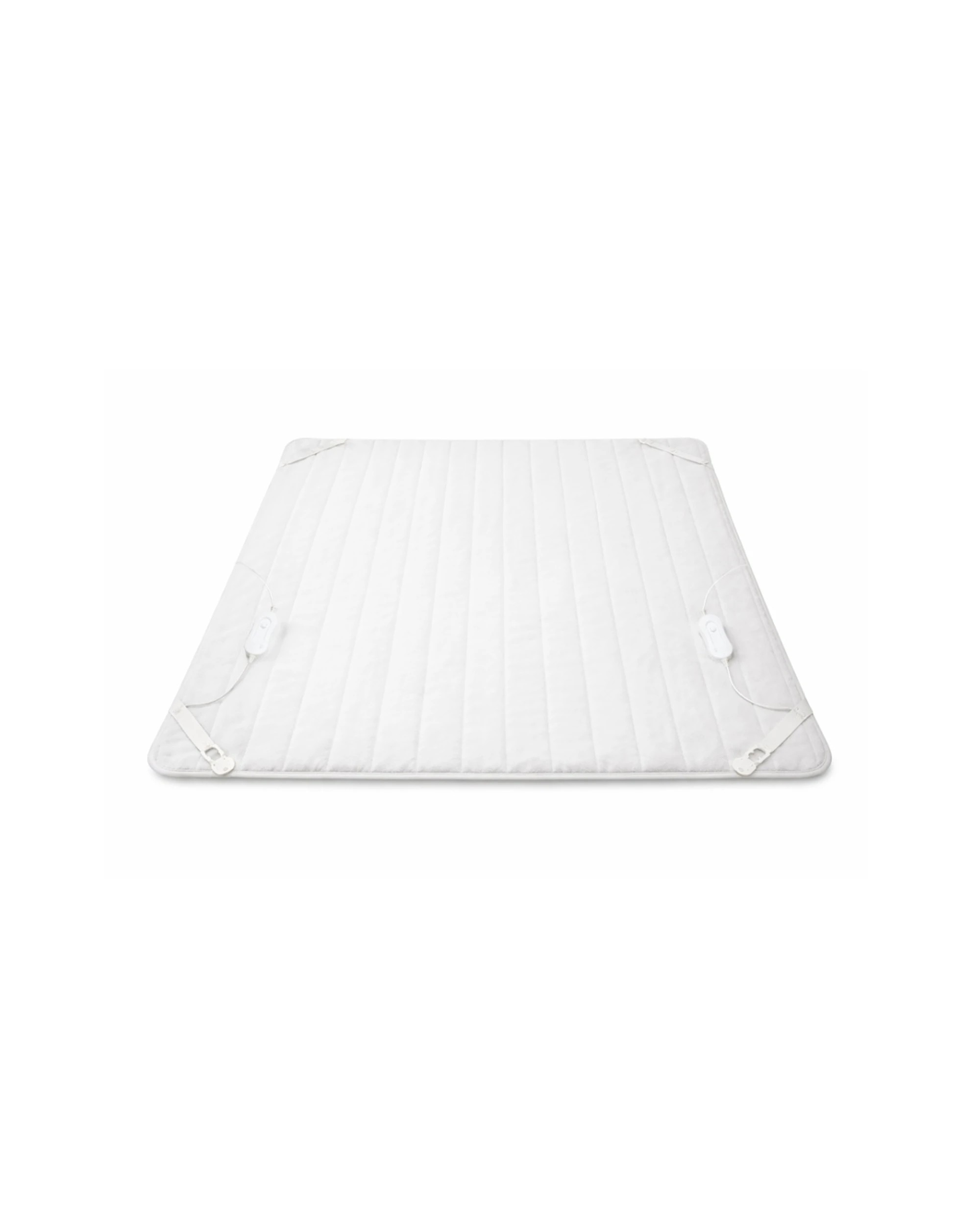 3 Sheffield Electric Blanket Dual Controllers 3 Heat Settings Queen Polyester - Queen Bed - White, 3 of 4