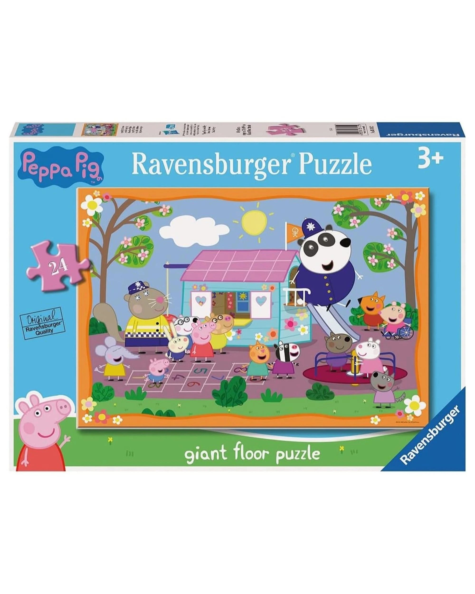 1 Ravensburger Peppa Pig Peppa's Clubhouse Giant Floor Puzzle 24 Piece Jigsaw Puzzle, 1 of 1