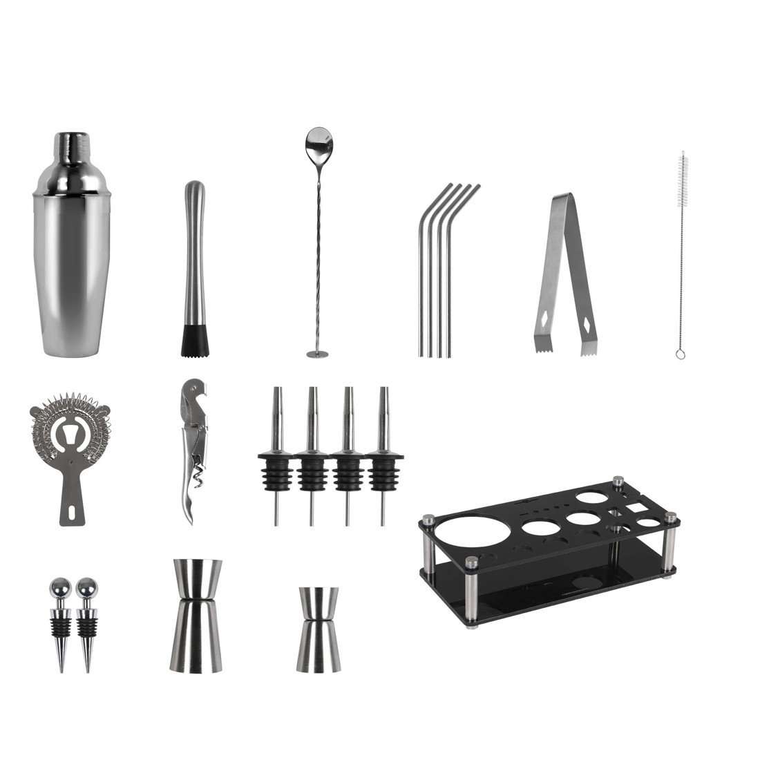 3 Toque 20pcs Cocktail Shaker Set, 3 of 5