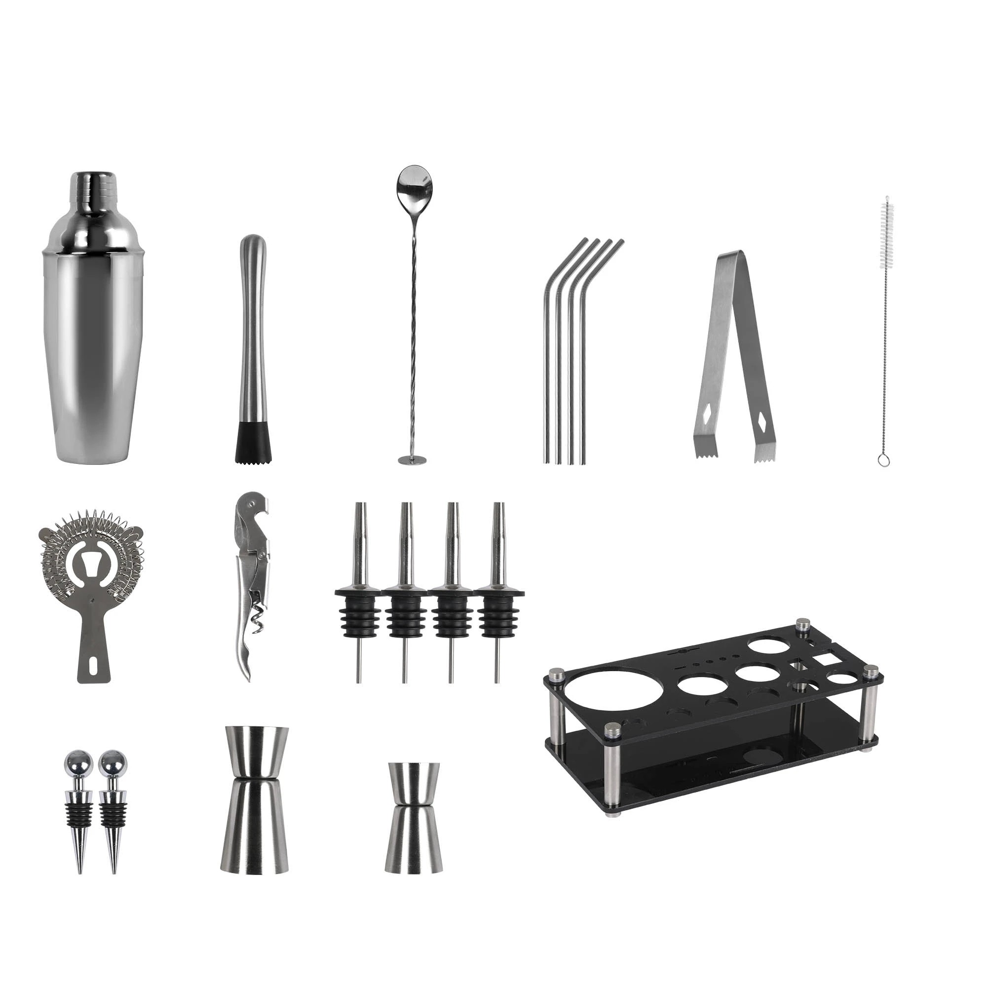 3 Toque 20pcs Cocktail Shaker Set, 3 of 5