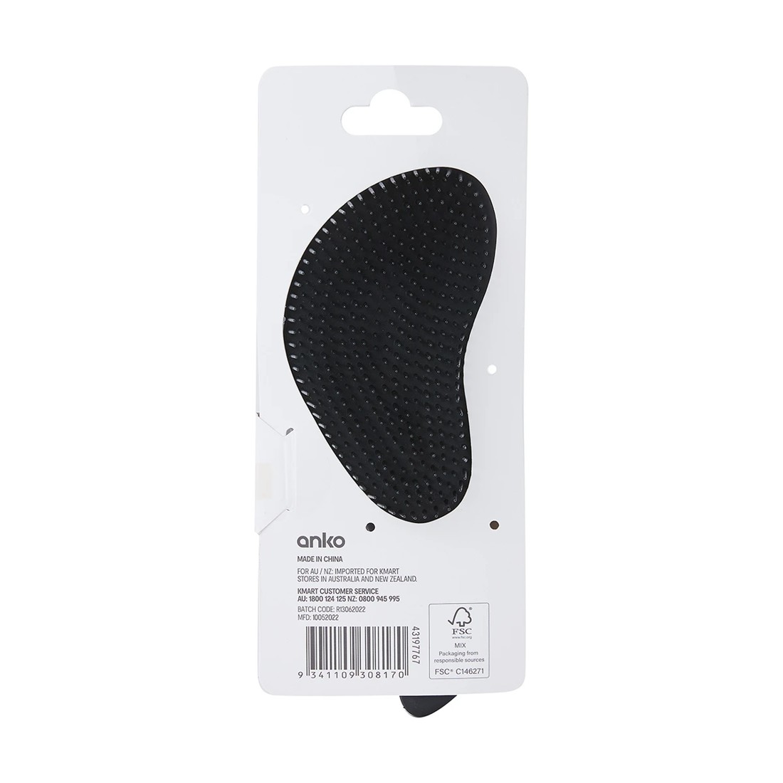 7 Supreme Detangler Hair Brush - Black, 7 of 7