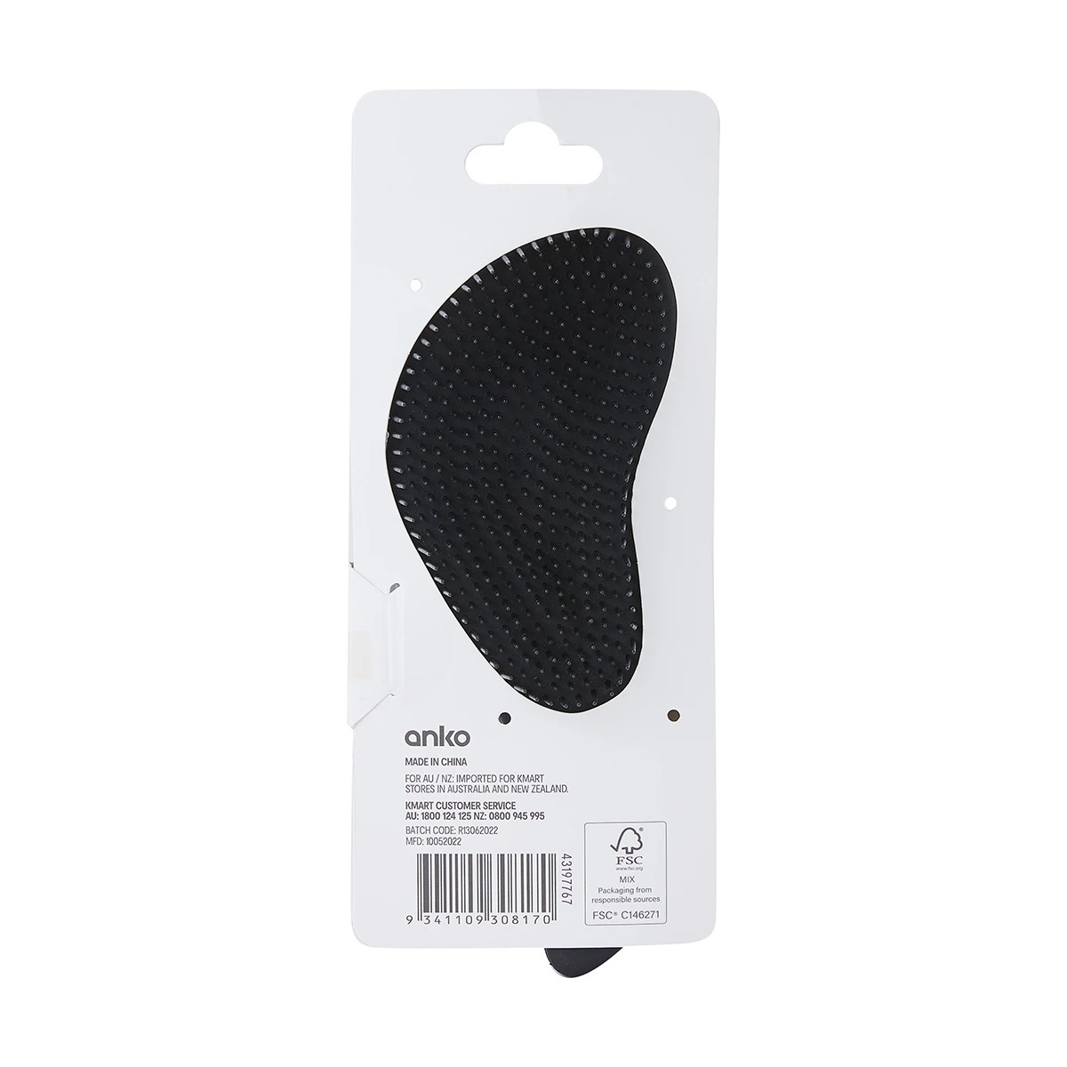7 Supreme Detangler Hair Brush - Black, 7 of 7