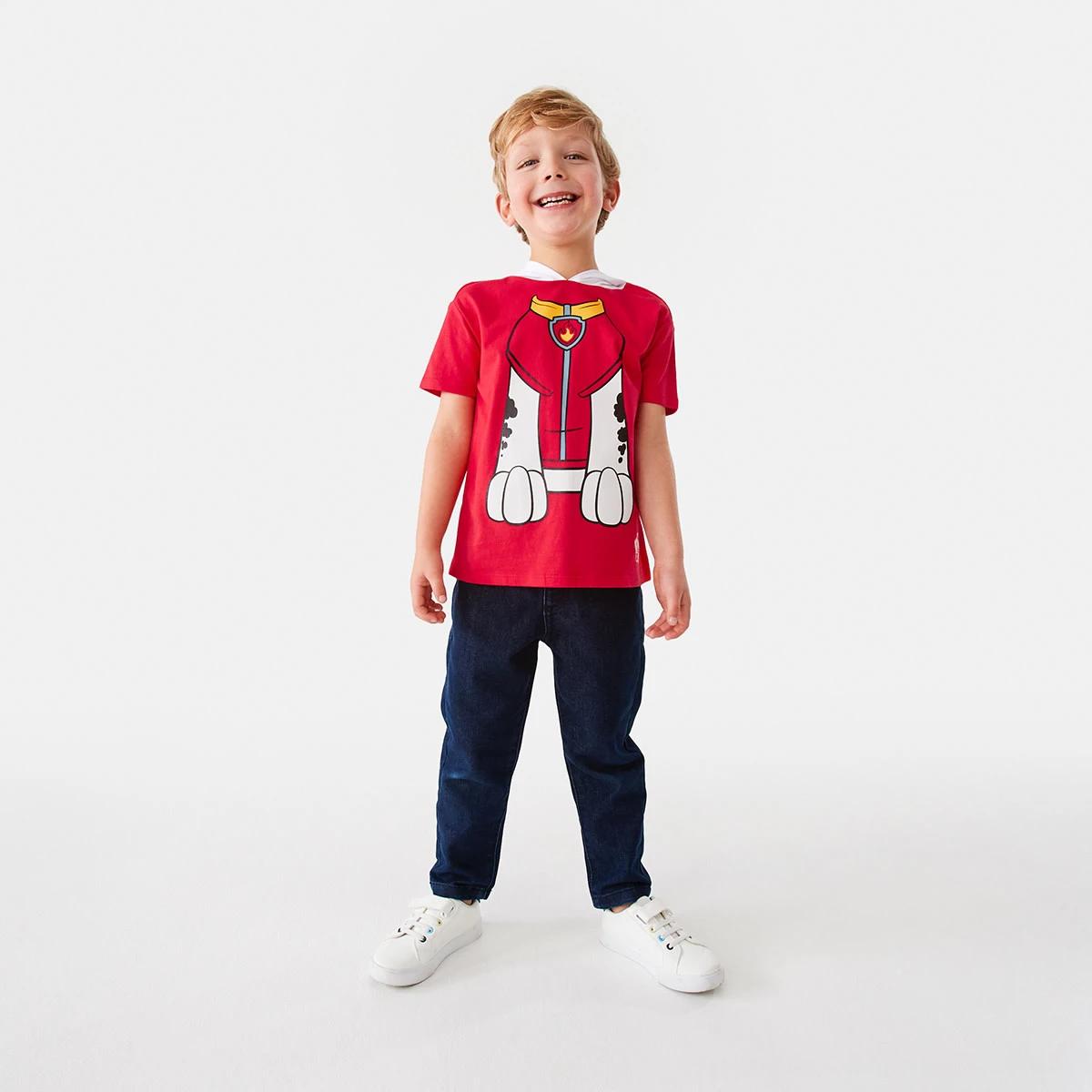 7 PAW Patrol License Hooded Print T-shirt Pawpatrol, 7 of 10
