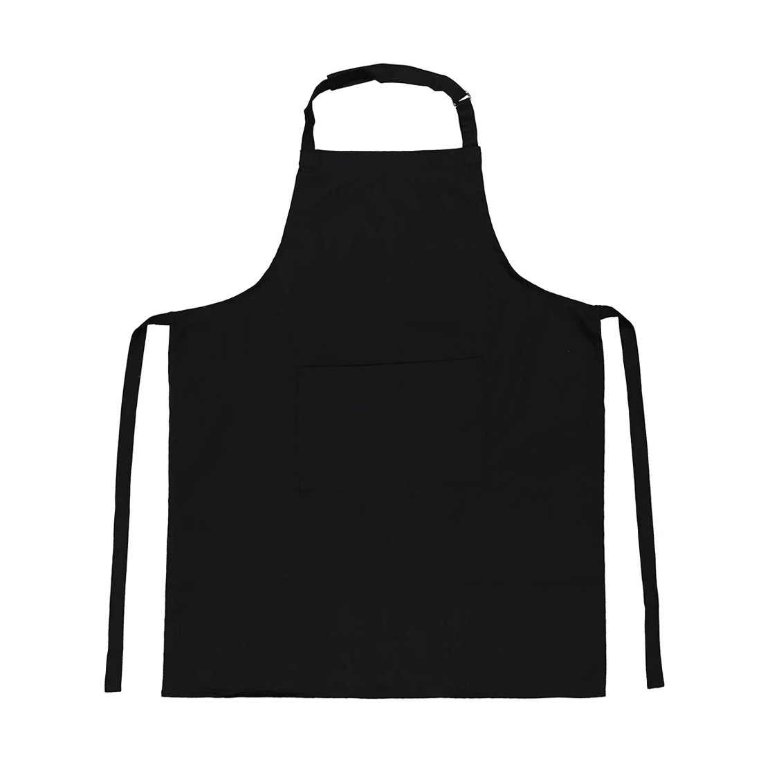 1 Black Cotton Apron, 1 of 5